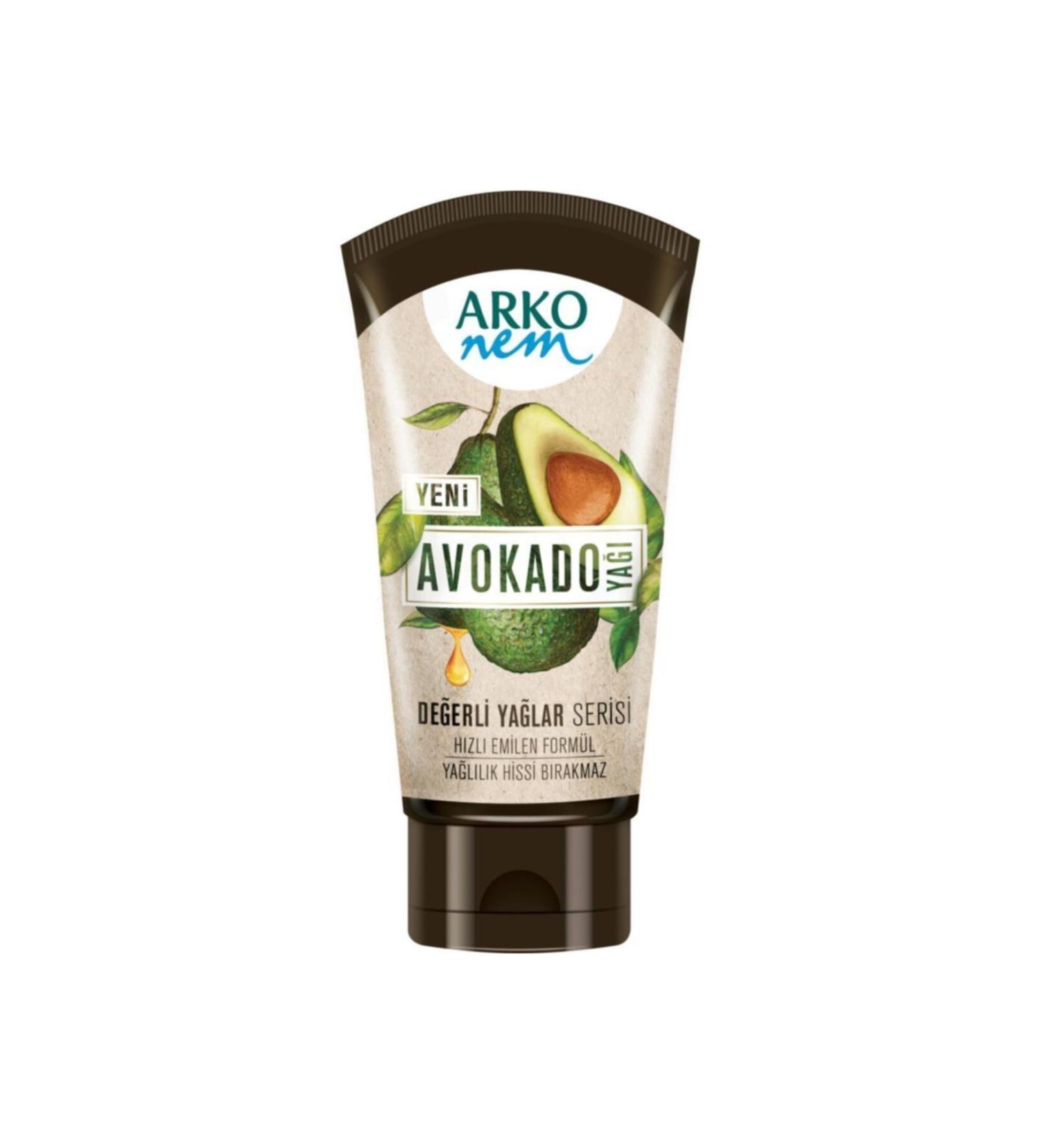 Arko Nem Precious Oils Avocado Oil Cream 60 ml - Buy Online on GoSupps.com