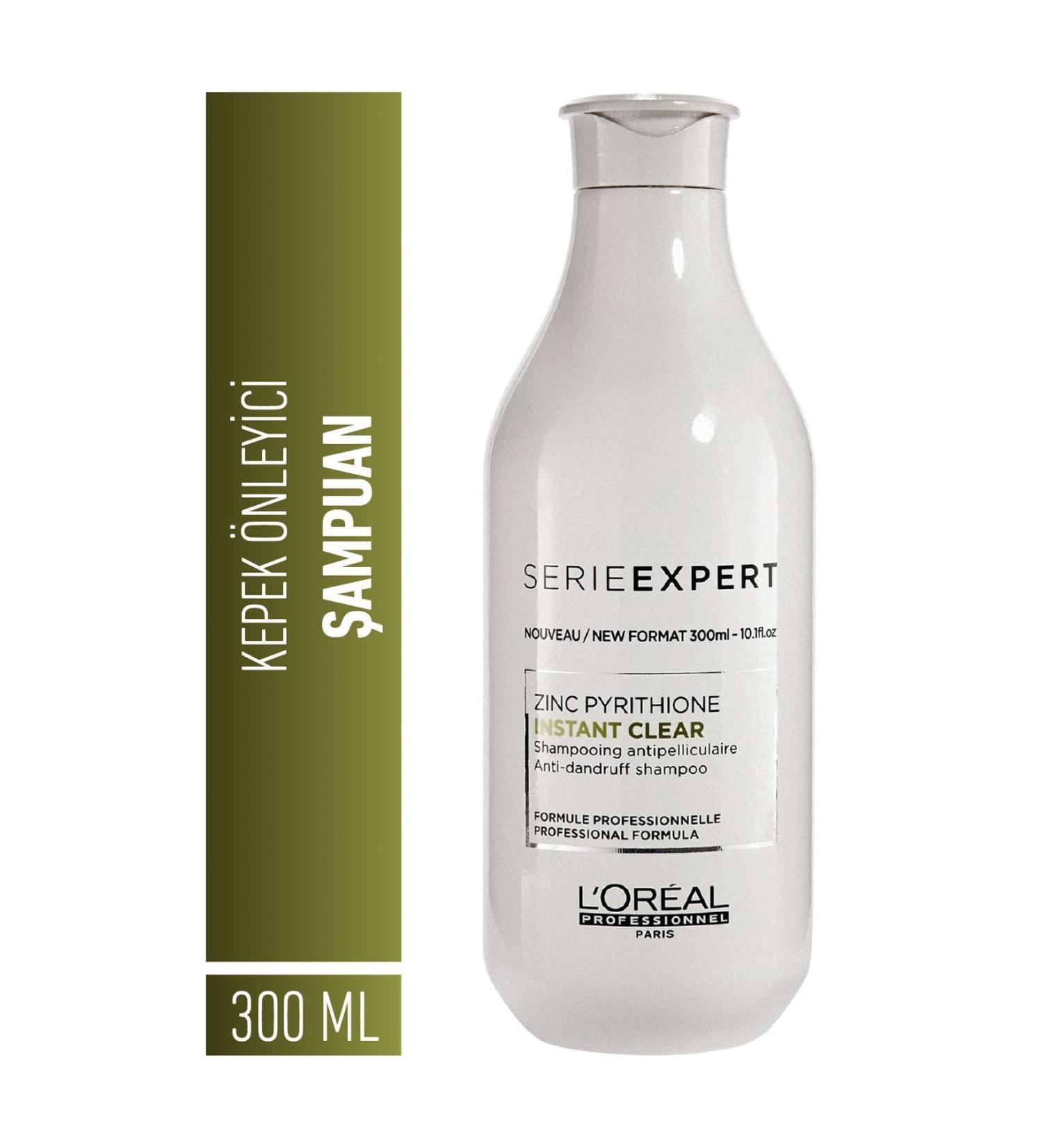 L'oreal Professionnel Serie Expert Instant Clear Anti-Dandruff Shampoo 300 ml - Buy Online on GoSupps.com