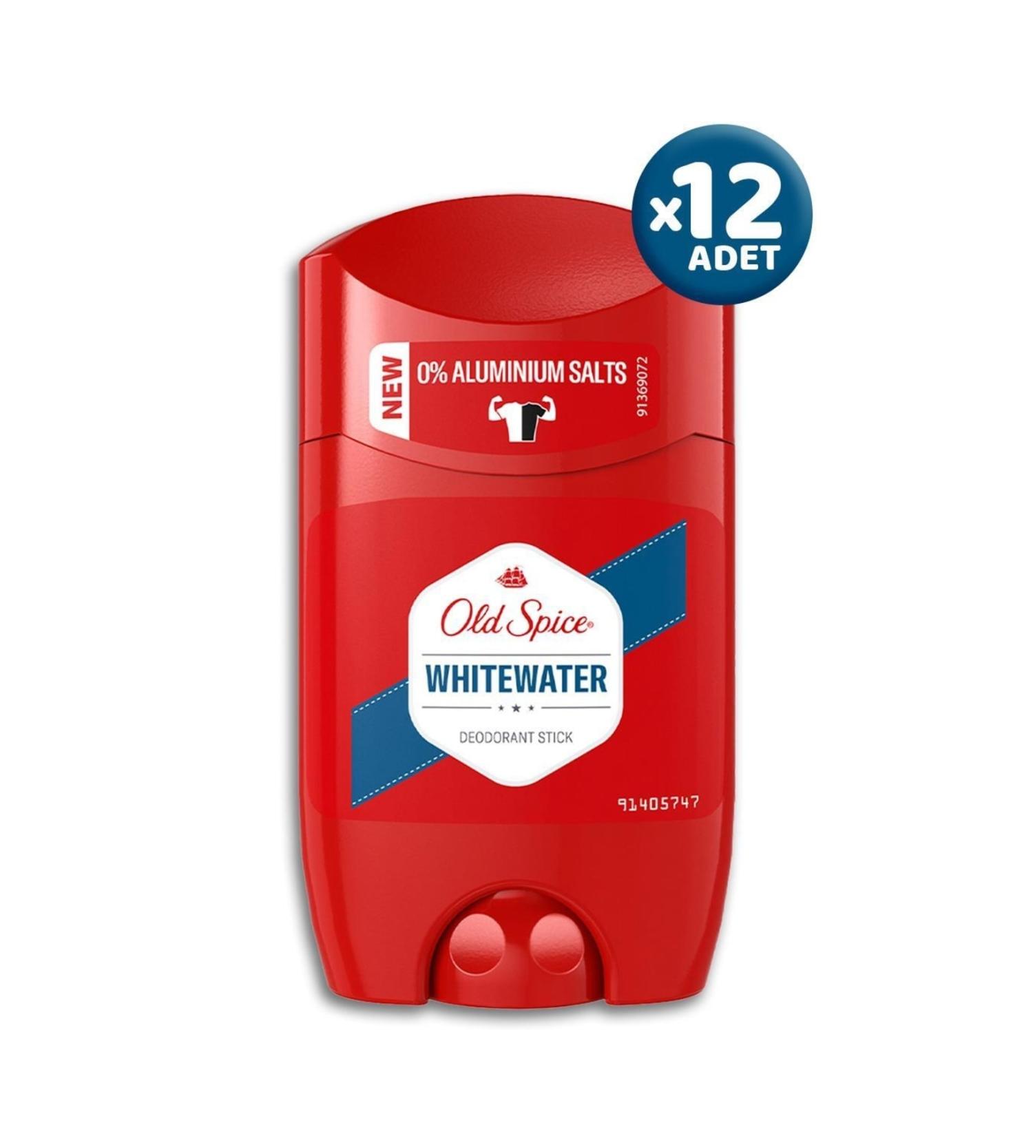 Old Spice Whitewater Deodorant Stick 50 Ml - 12 Adet