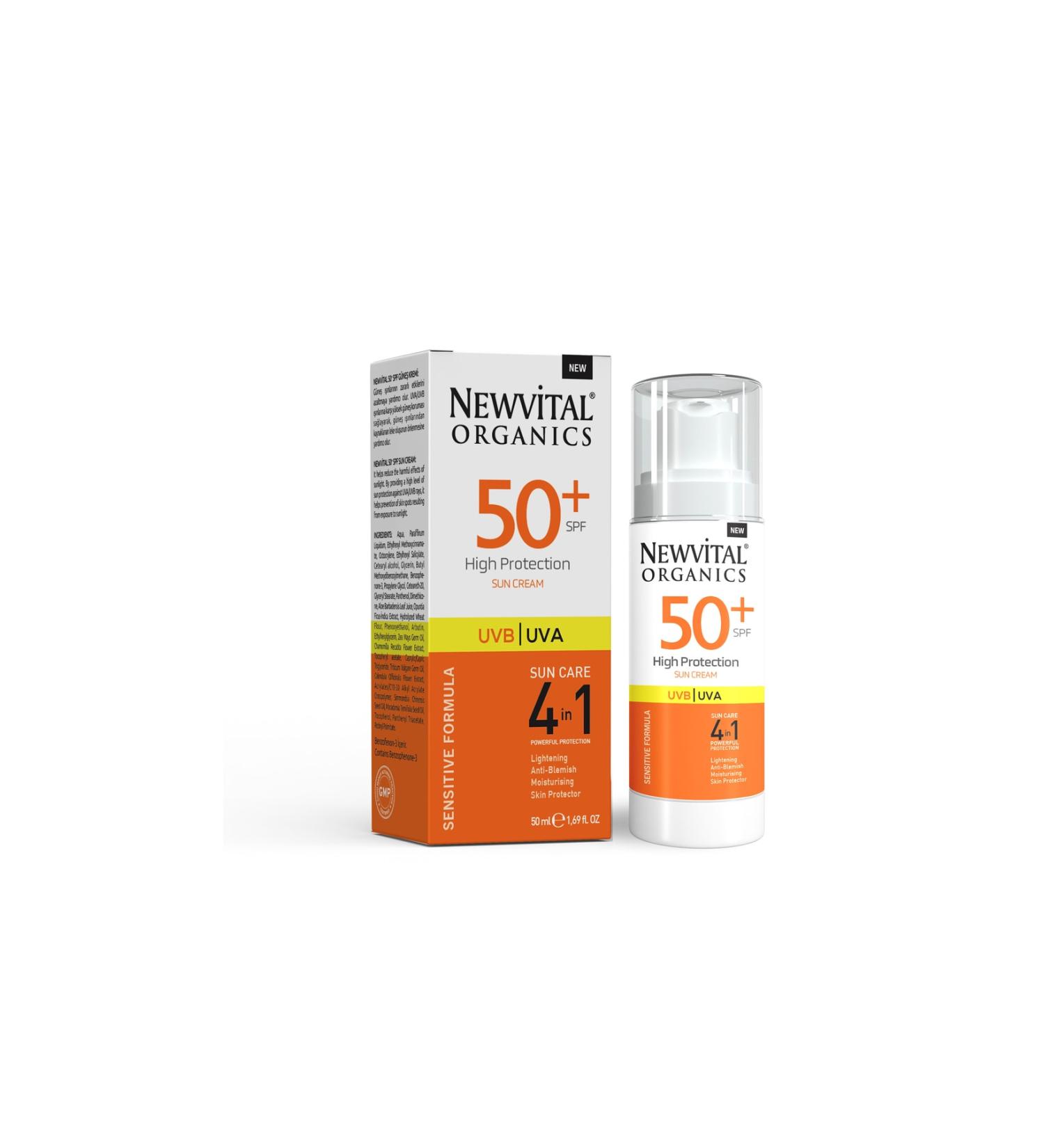 Rcfarma Newvital 50+ Spf Sun Cream 50 Ml