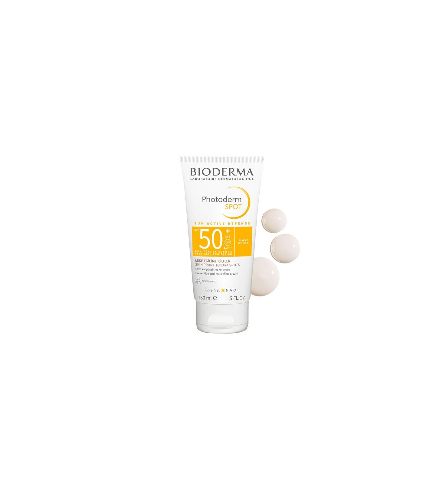 Bioderma Photoderm Spot Spf50+ Sun Cream Preventing Stains and Wrinkles 150 Ml