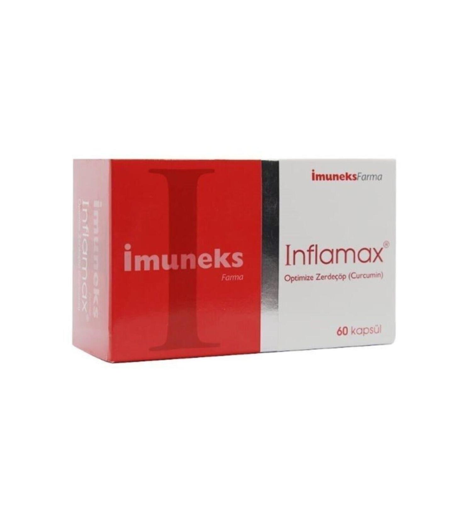 Imuneks Inflamax Optimized Turmeric 60 Capsules