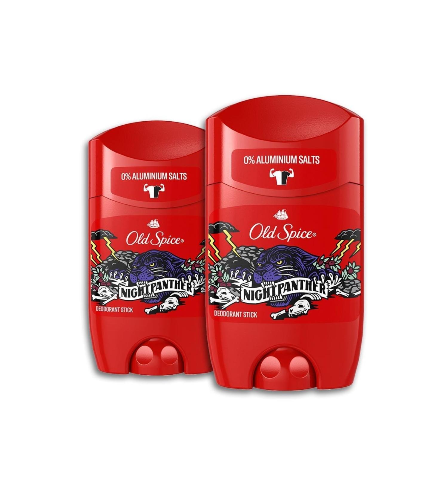 Old Spice Night Panter Deodorant Stick 50 Ml - 2 Adet