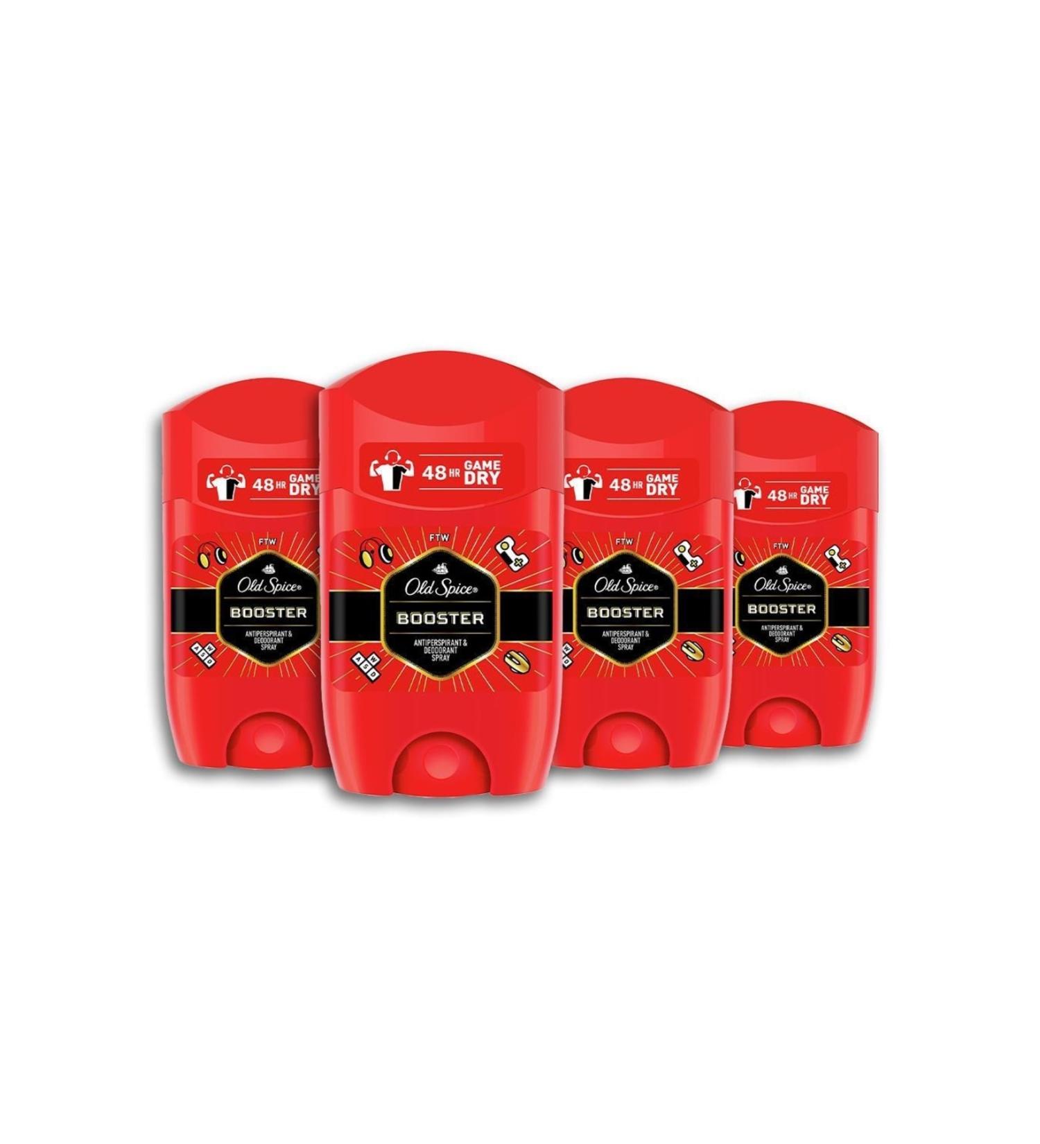 Old Spice Booster Deodorant Stick 50 Ml - 4 Adet