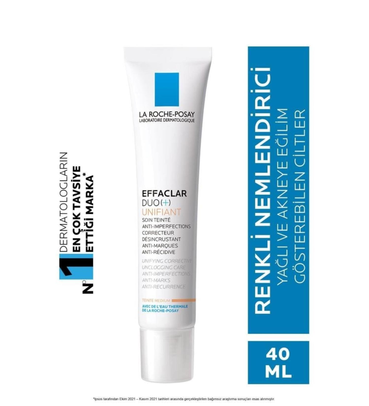 La Roche Posay Effaclar Duo Unifiant 40ml - Medium Tone Mattifying