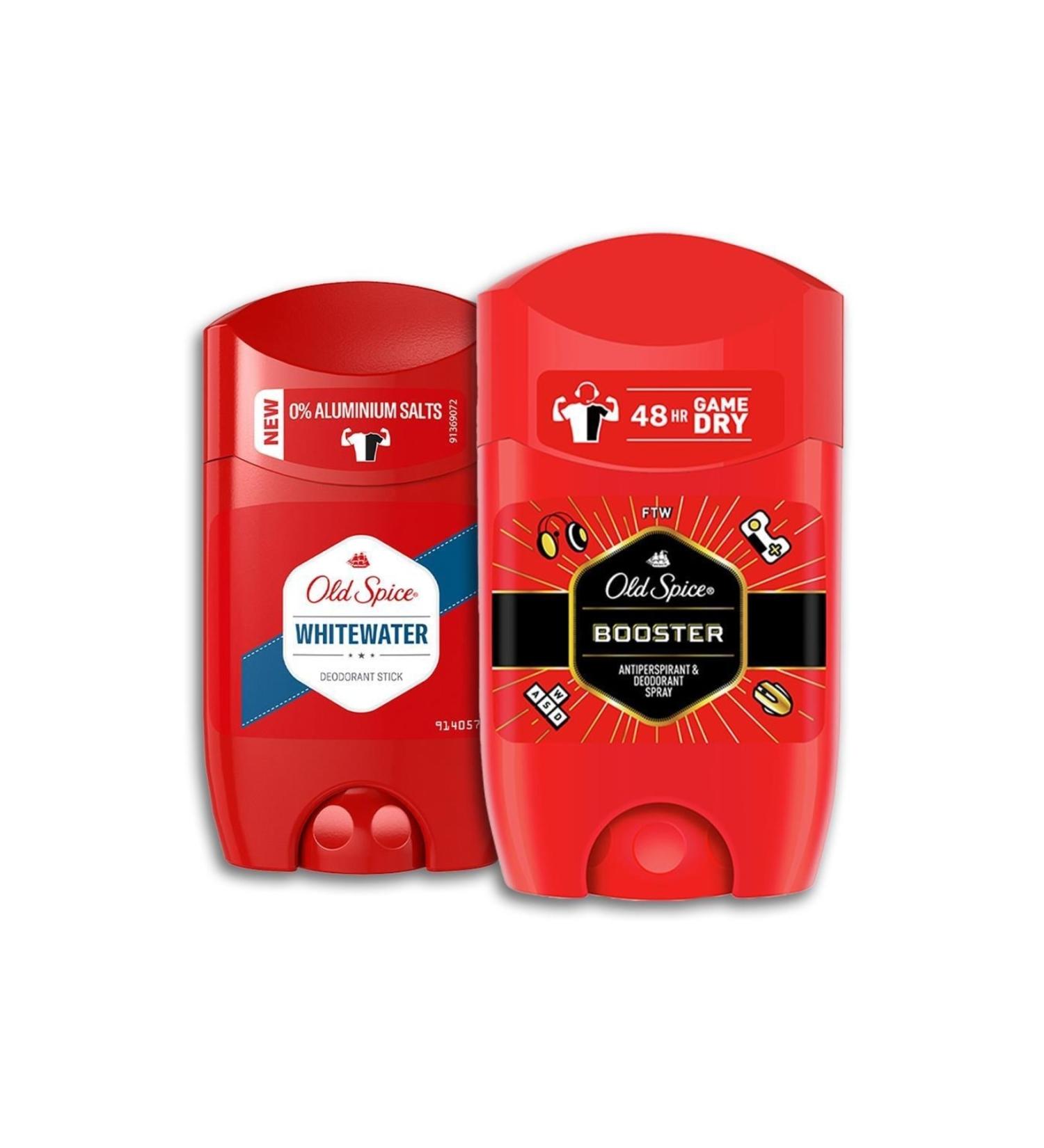 Old Spice Whitewater and Booster Deodorant Stick 50 Ml
