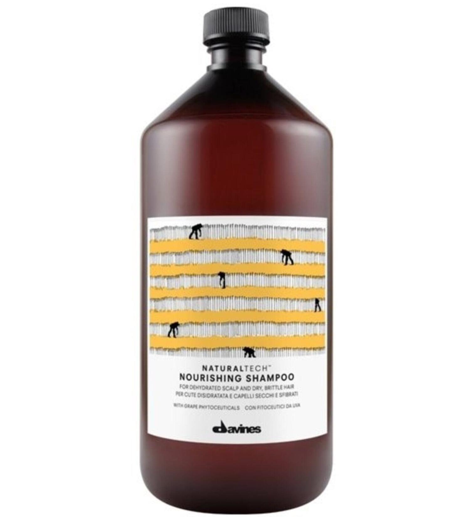 Davines Nourishing Shampoo Sulfate-Free Shampoo for Damaged Dry Hair 1000 Ml 50193onrness Cosmetic