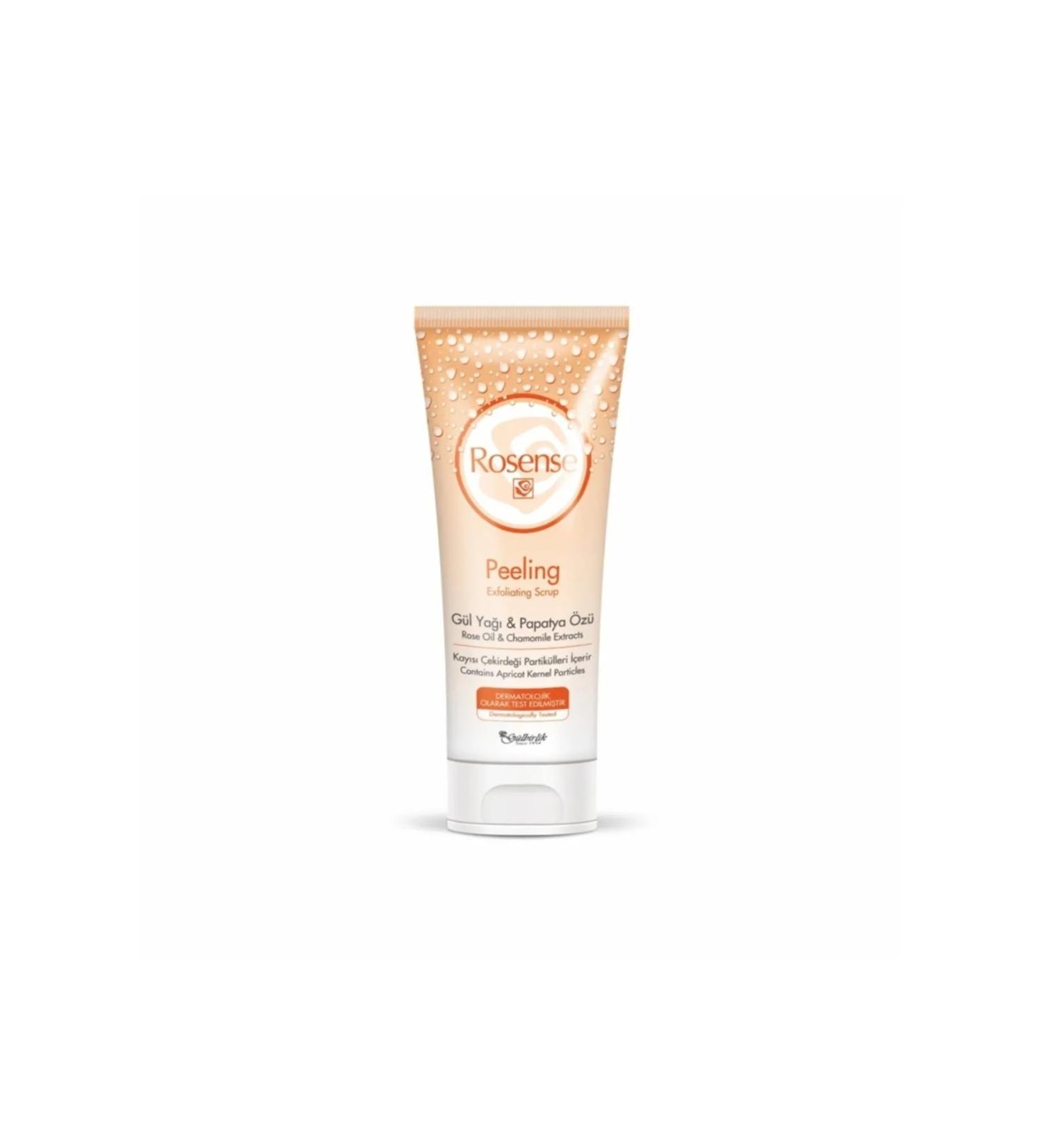 Rosense Rose Oil Apricot Kernel and Chamomile Essence Face Peeling 100 ml