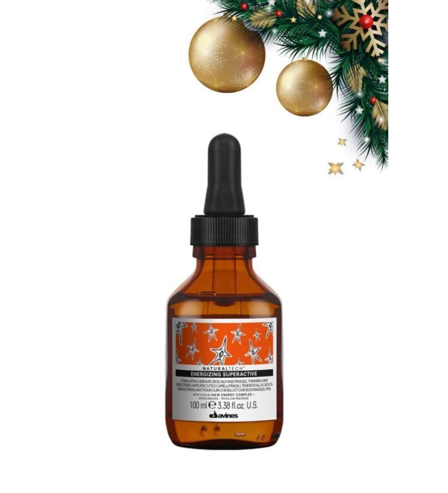 Davines Anti-Hair Loss Serum - Energizing Superactive 100 Mlonrness Cosmetic