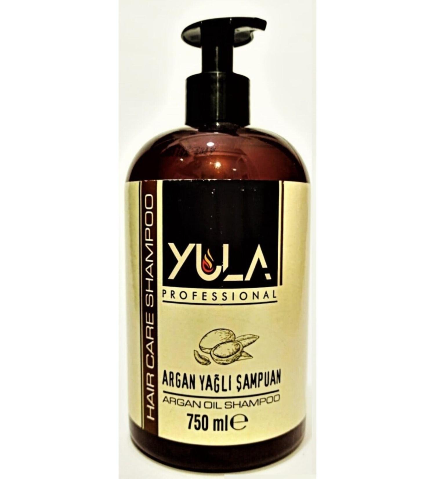 Yula Argan Super Care Nourishing Shampoo 750ml.. Hidden Beauty..