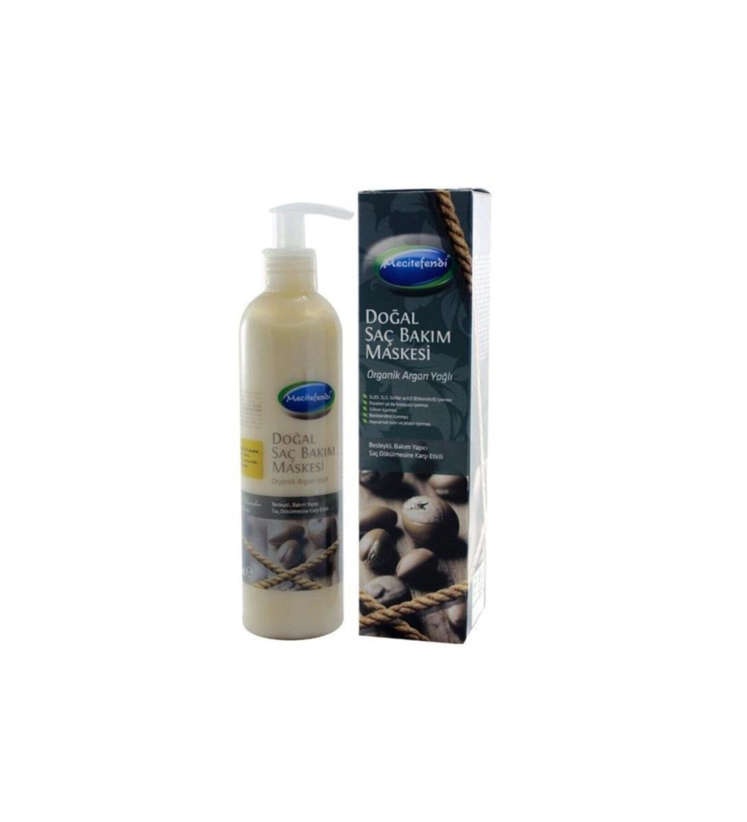 Mecit Efendi Organic Argan Oil Natural Hair Care Mask 250 Ml