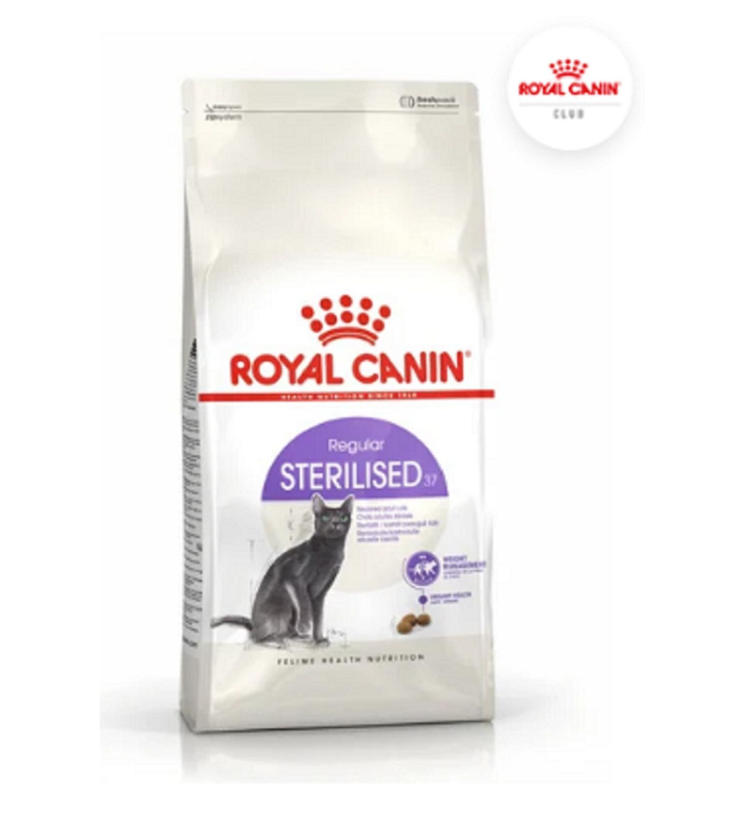 Royal Canin Sterilised 37 Neutered Cat Food 4 Kg - Buy Online on GoSupps.com