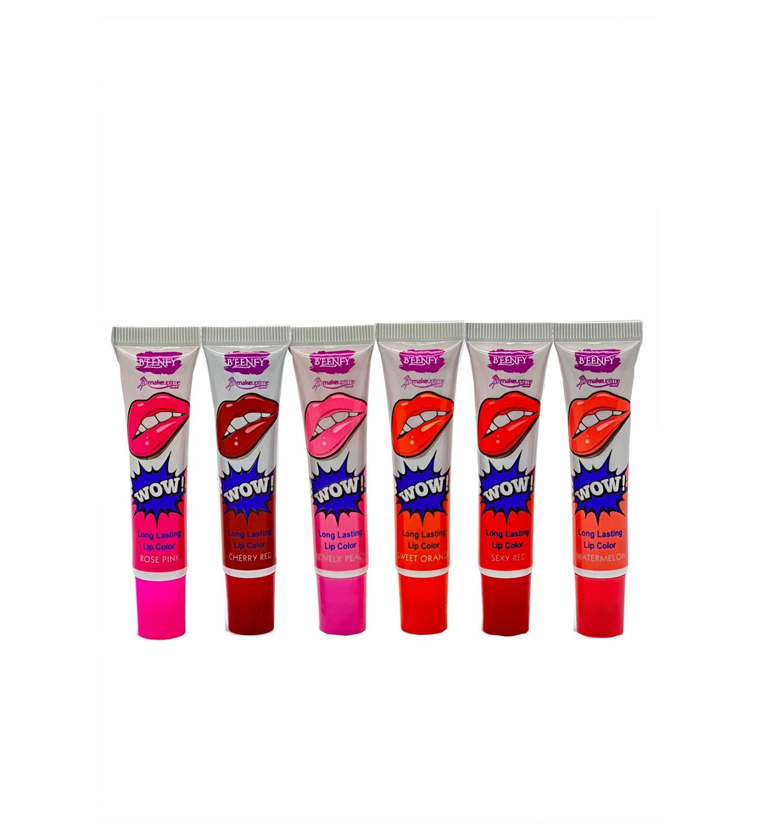 BEENFY Peelable Lipstick Set of 6