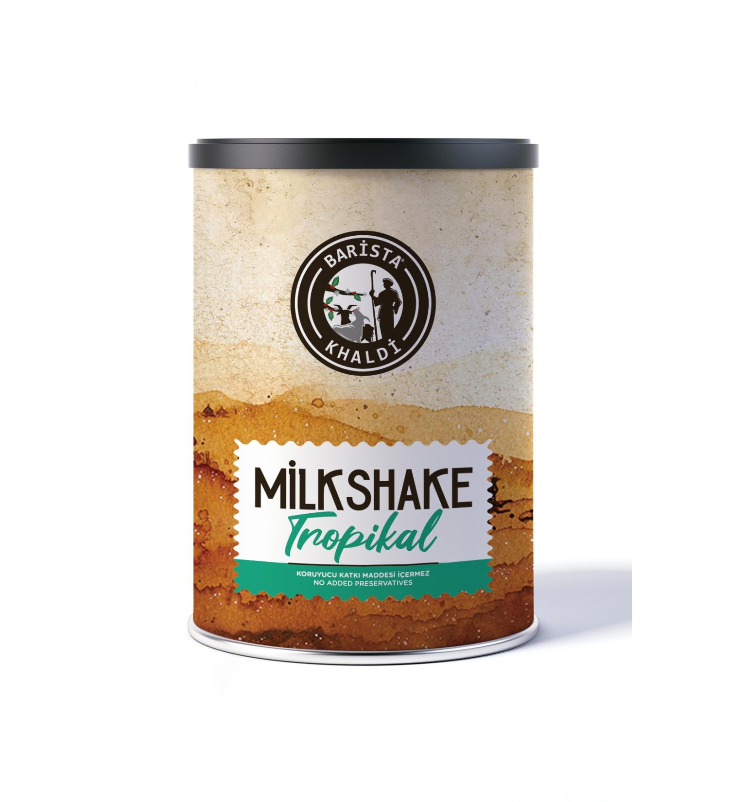 Barista Khaldi Tropical Milkshake Smoothie Frappe Flavored Drink Powder