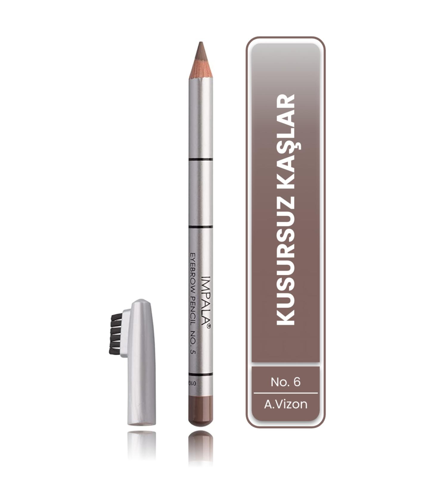 IMPALA Eyebrow Pencil - Eyebrow Pencil No: 6 (LIGHT MINK)