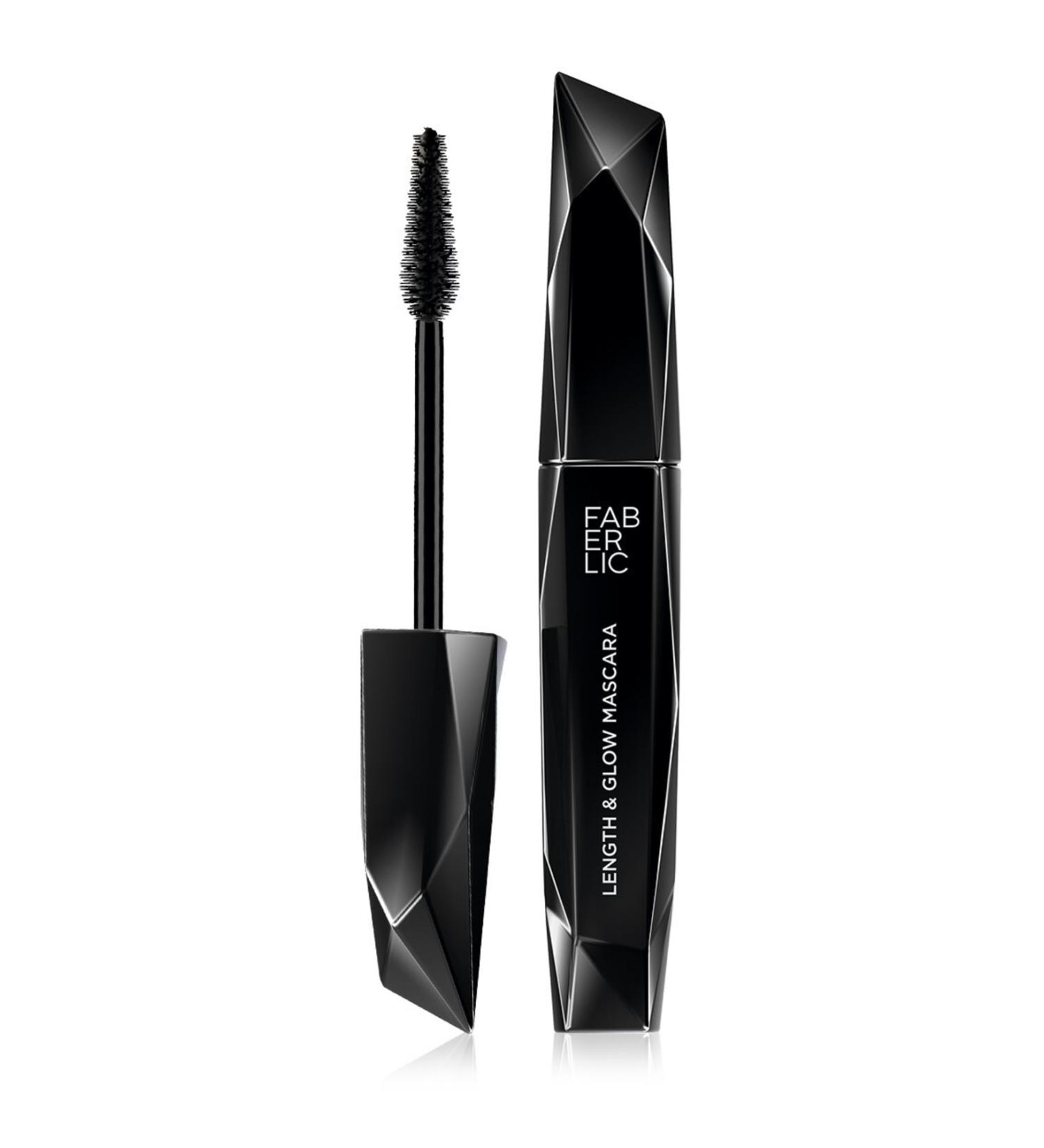 Faberlic Lengthening Mascara Black Crystal Shade: Crystal Black