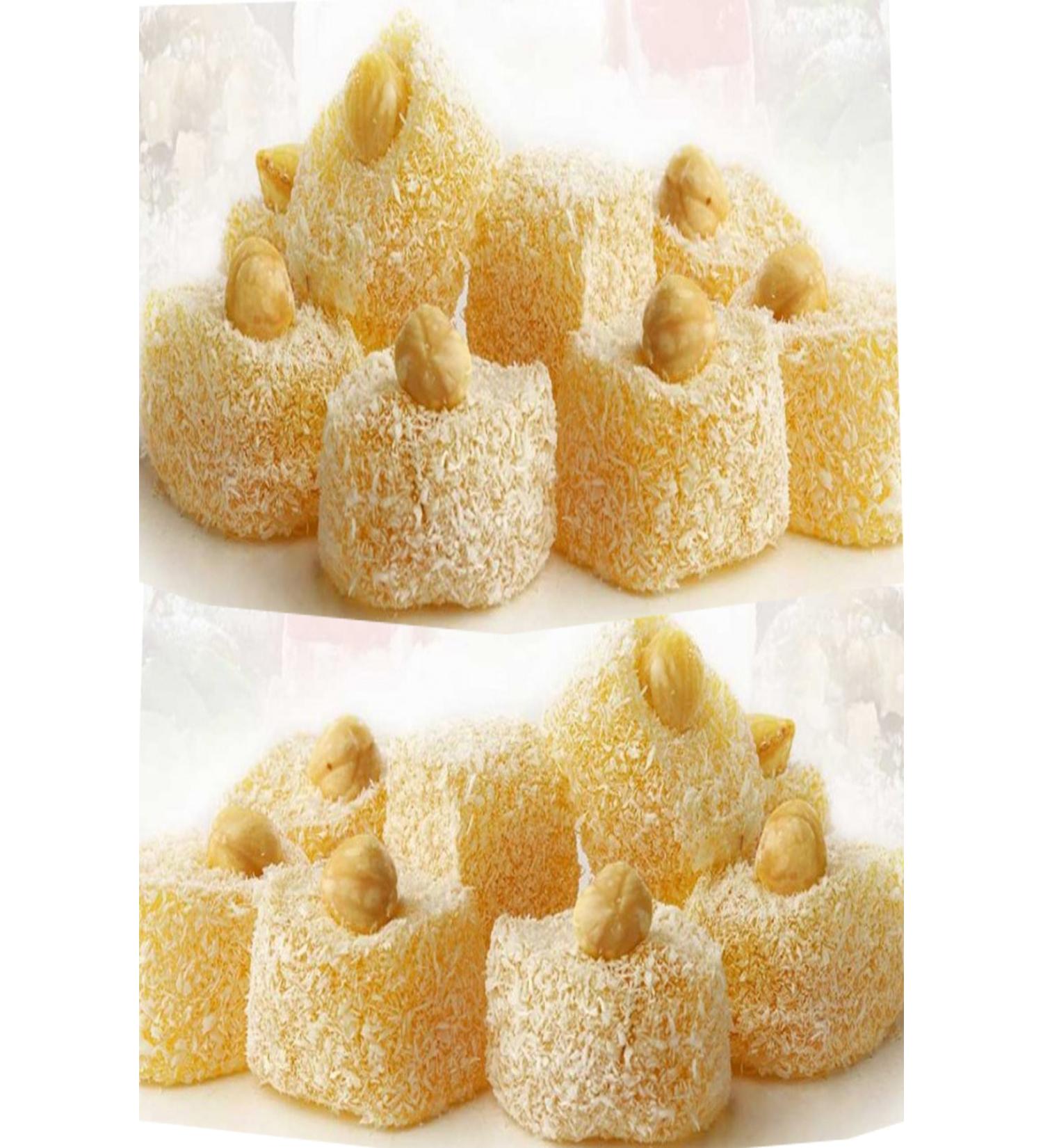 afyon trade 1000 gr Traditional Wrapped Hazelnut Turkish Delight from Afyonkarahisar