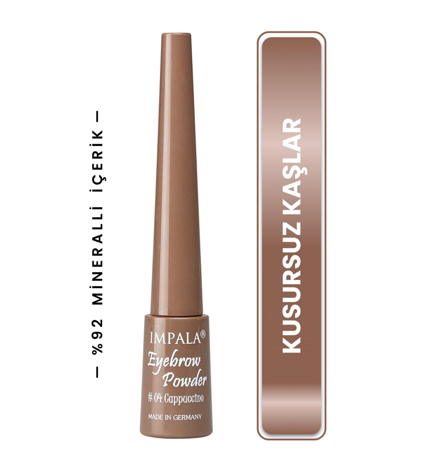 IMPALA IMPLALA Eyebrow Powder - Eyebrow POWDER No: 4 CAPPUCCINO - Buy Online on GoSupps.com