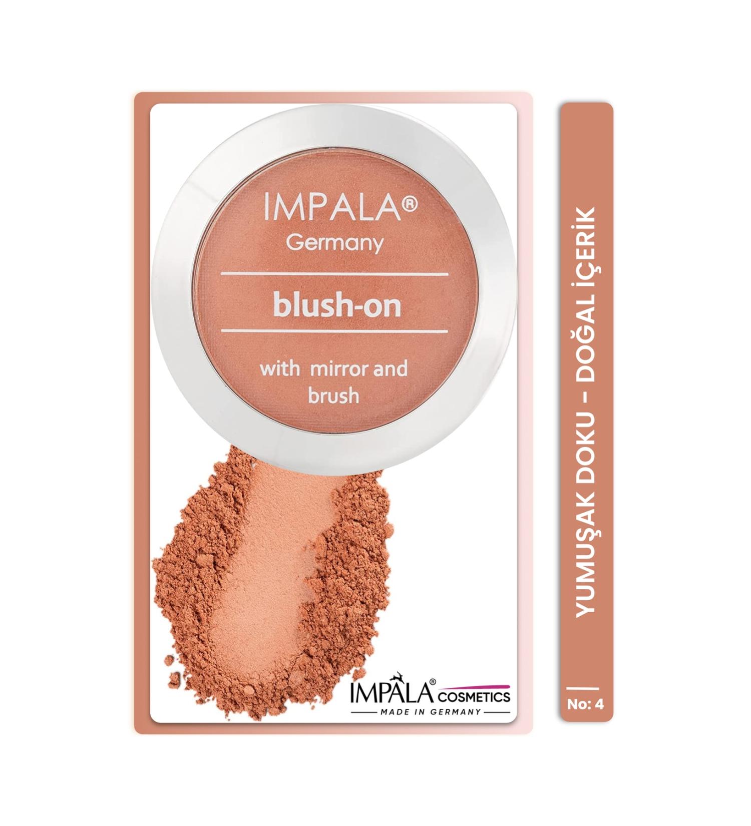 IMPALA Blush Salmon Pink - Blush on No: 4 - Buy Online on GoSupps.com