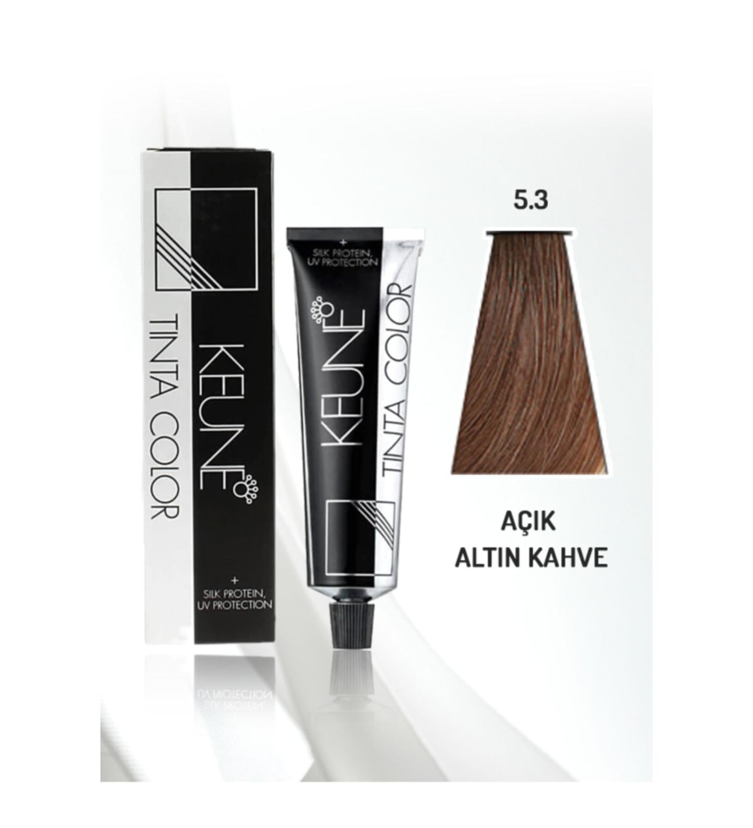 Keune Tinta Color Hair Dye 5.3 - Light Golden Brown 8718375520208 (Oxidizer-Free) - Buy Online on GoSupps.com