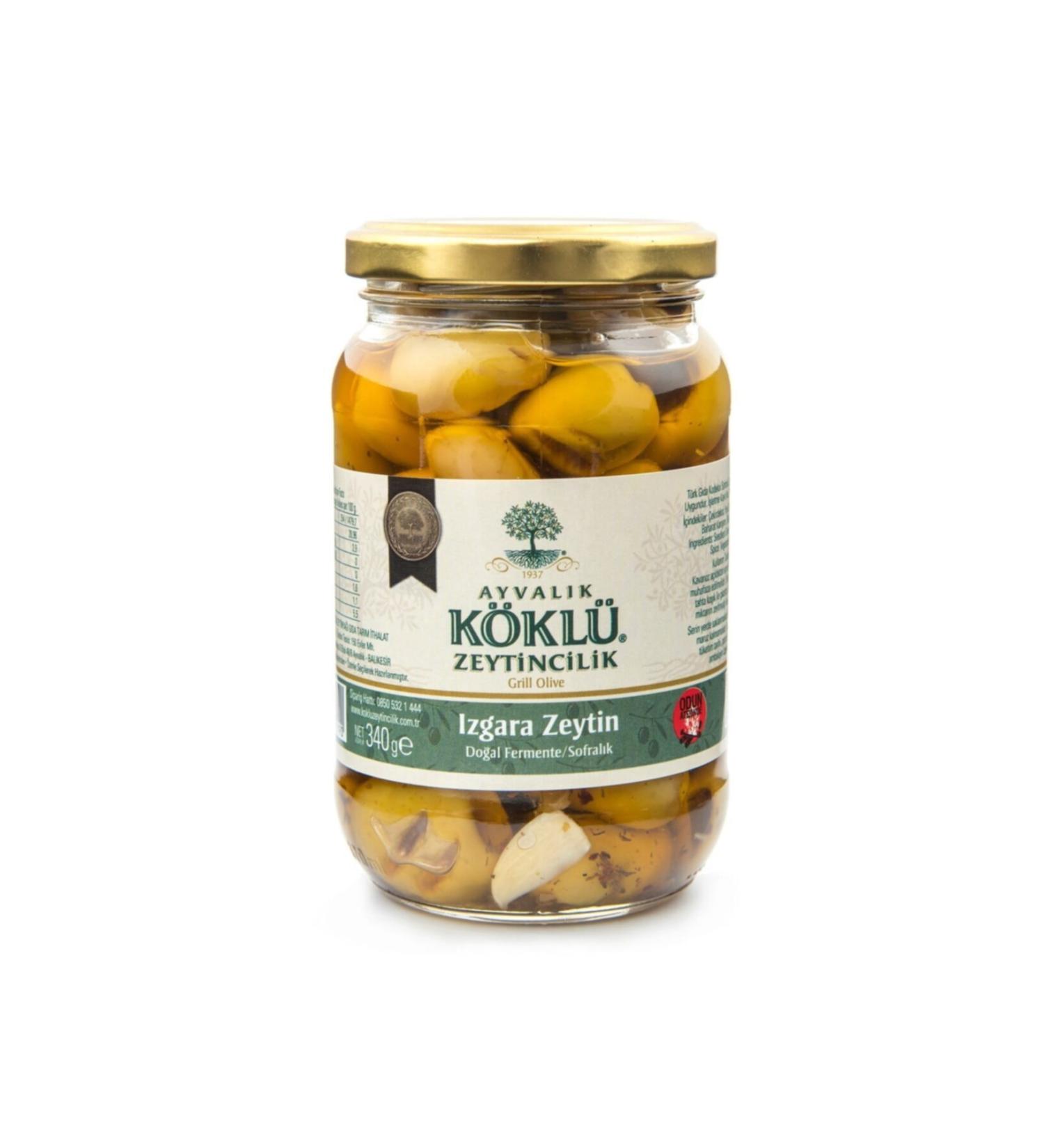 K kl Zeytincilik Ayval k Grilled Olives 340 gr