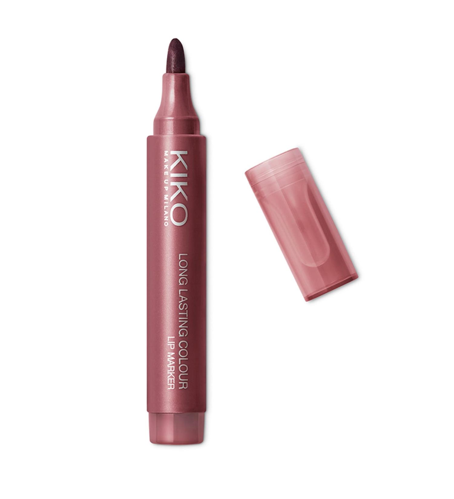 KIKO LONG LASTING LIP PENCIL - LONG LASTING COLOUR LIP MARKER 107 107 PLUM 8025272609111
