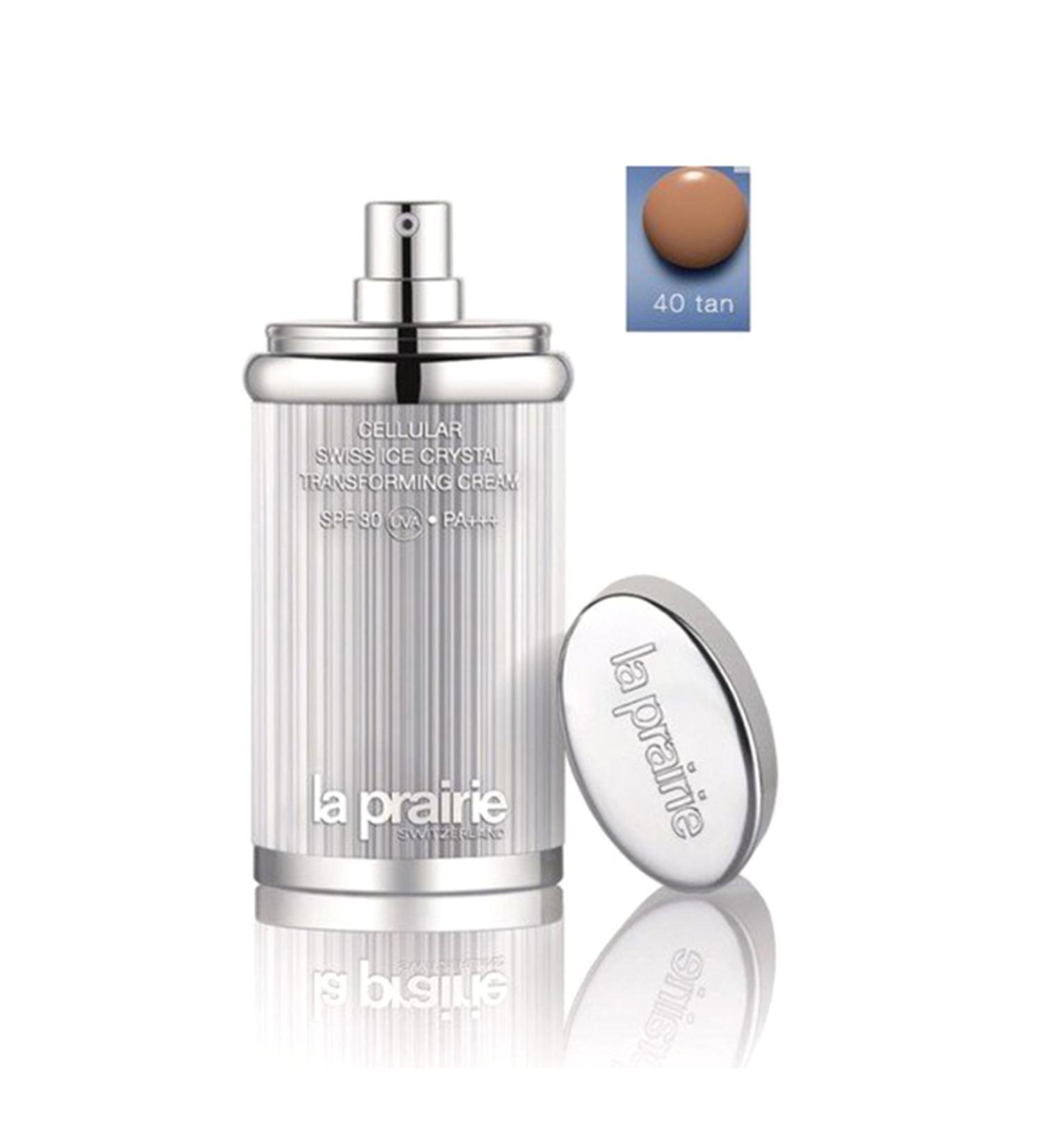 La Prairie Tinted Face Care Cream - Cellular Swiss Ice Crystal Transforming Cream 40 Tan 7611773063036