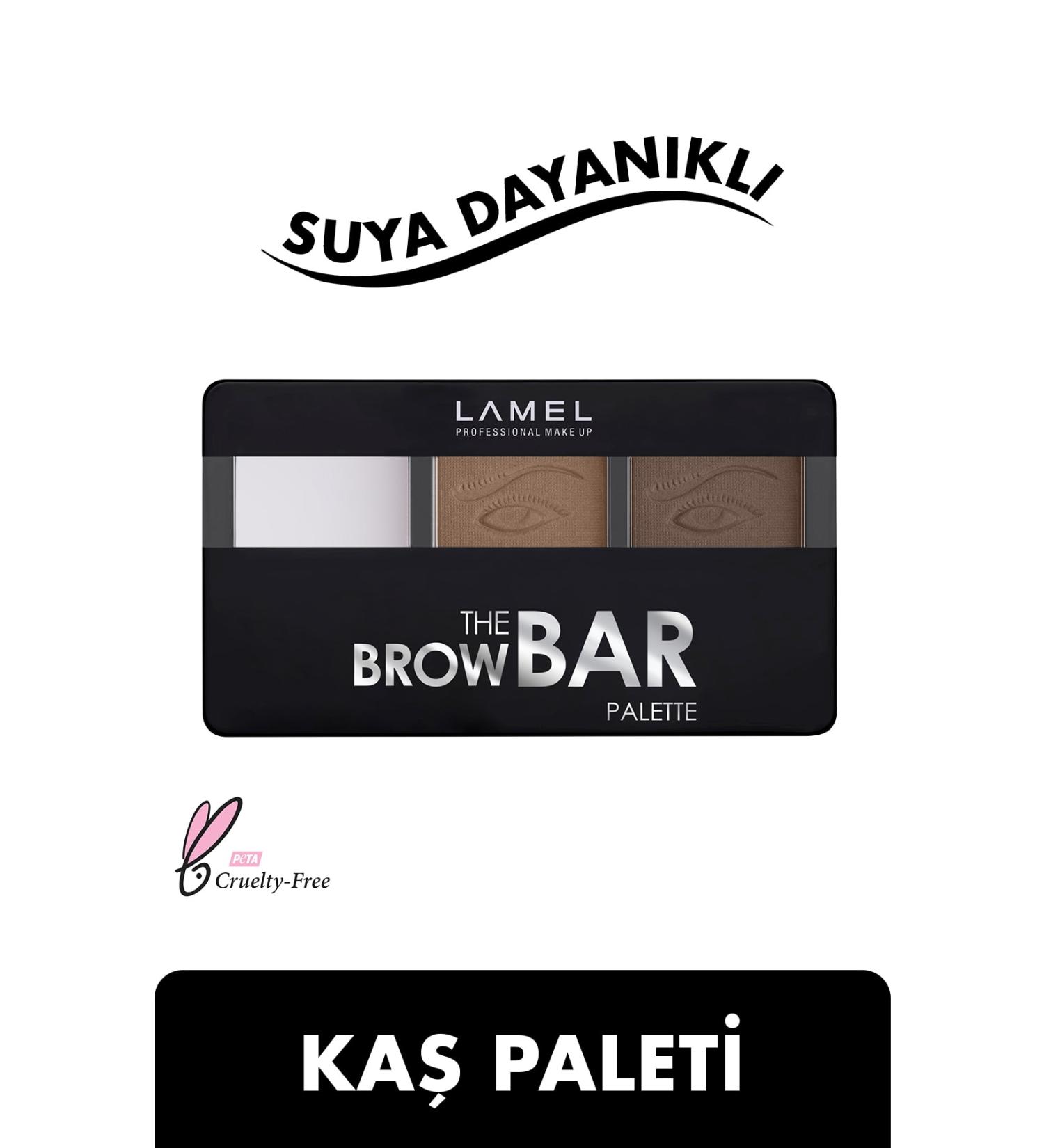 Lamel Cosmetics Lamel The Brow Bar Medium Brown Eyebrow Shadow No 401