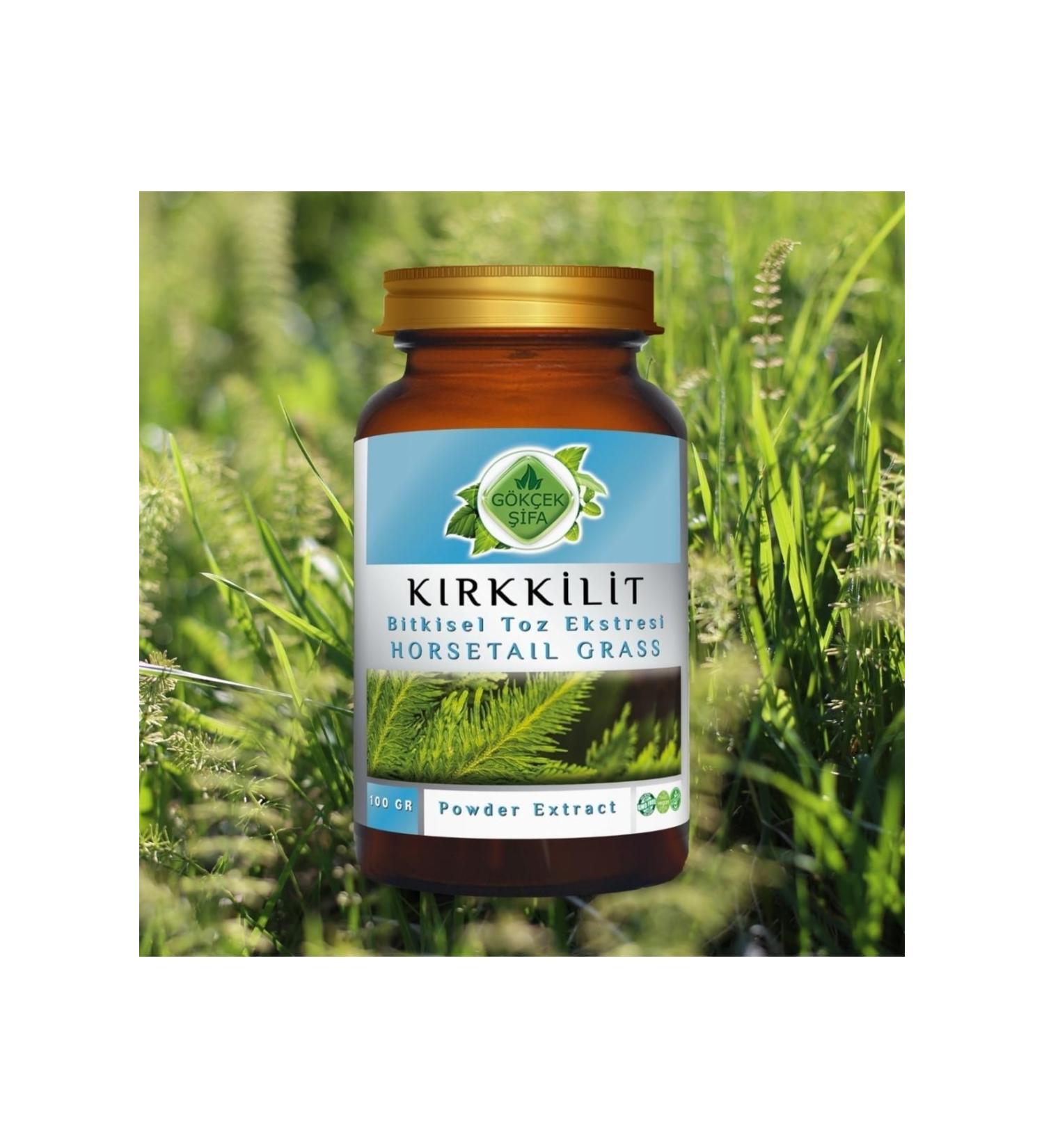 Gokcek Healing Forty Locks Powder Extract 100 Gr Glass Jar