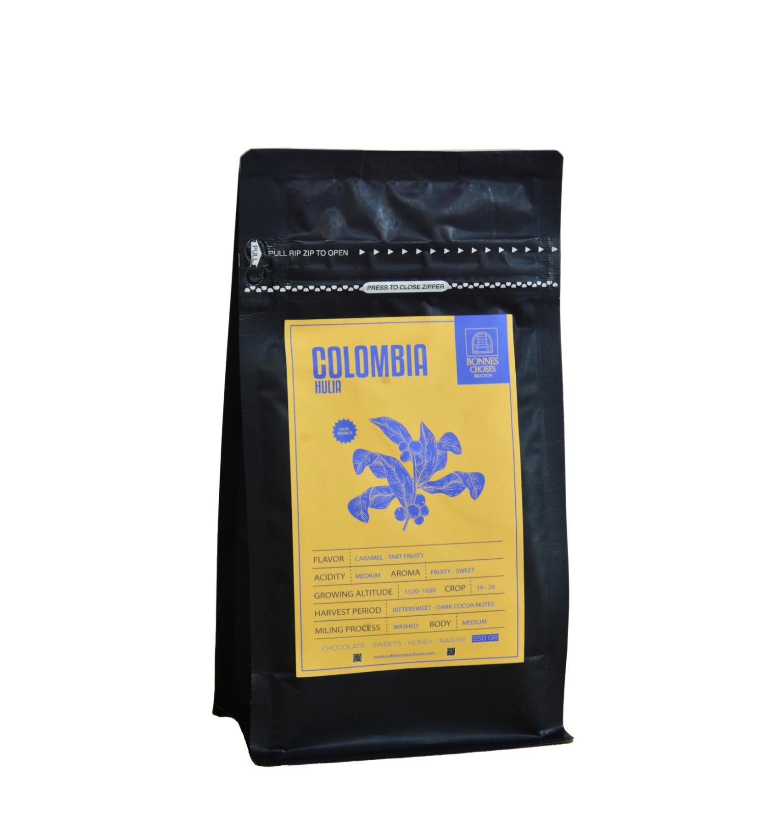 BONNES CHOSES SELECTION Colombia Hulia Filter Coffee (4* 250 Gr)