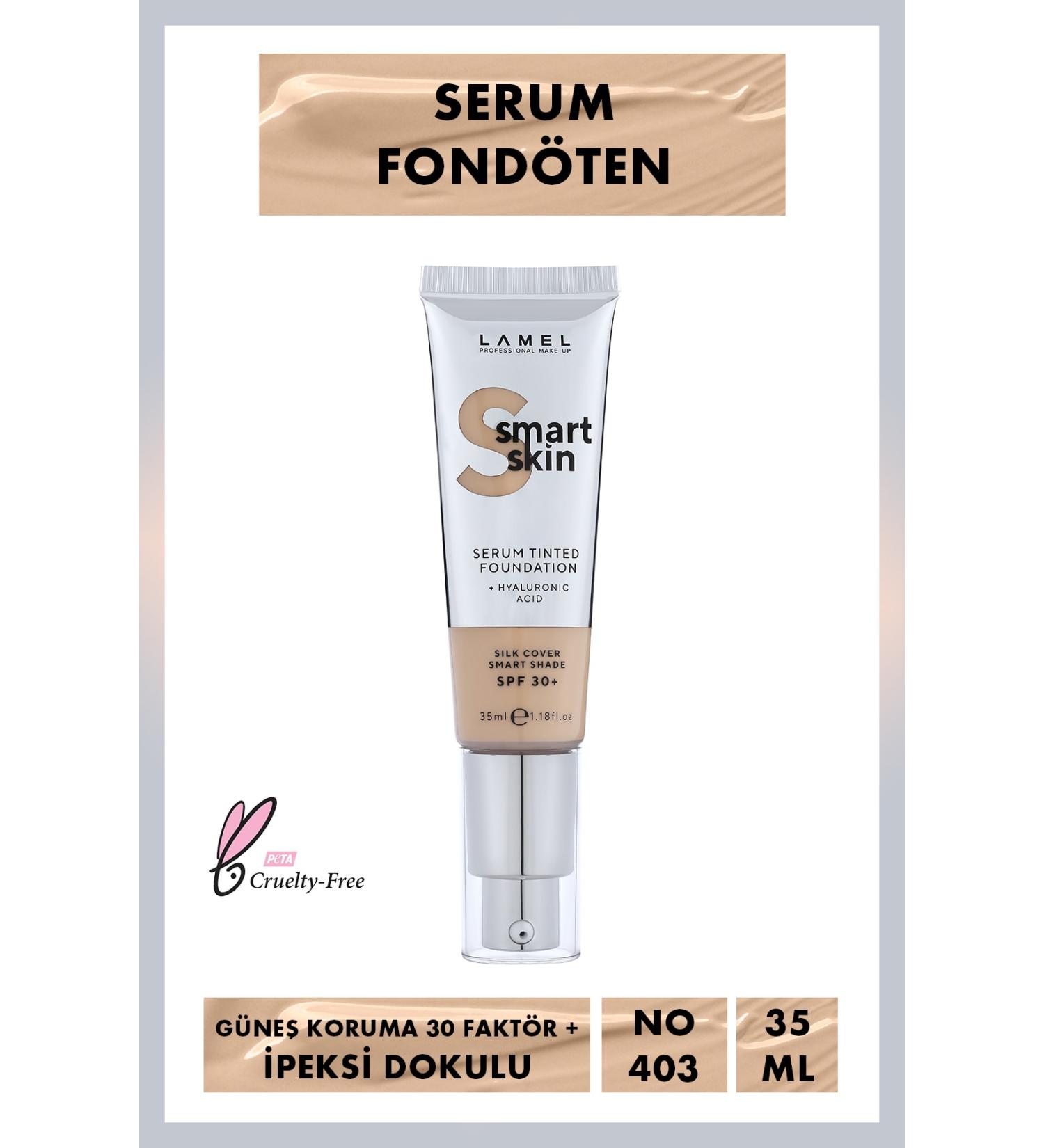 Lamel Cosmetics Lamel Smart Skin Serum Foundation No 403 - Buy Online on GoSupps.com