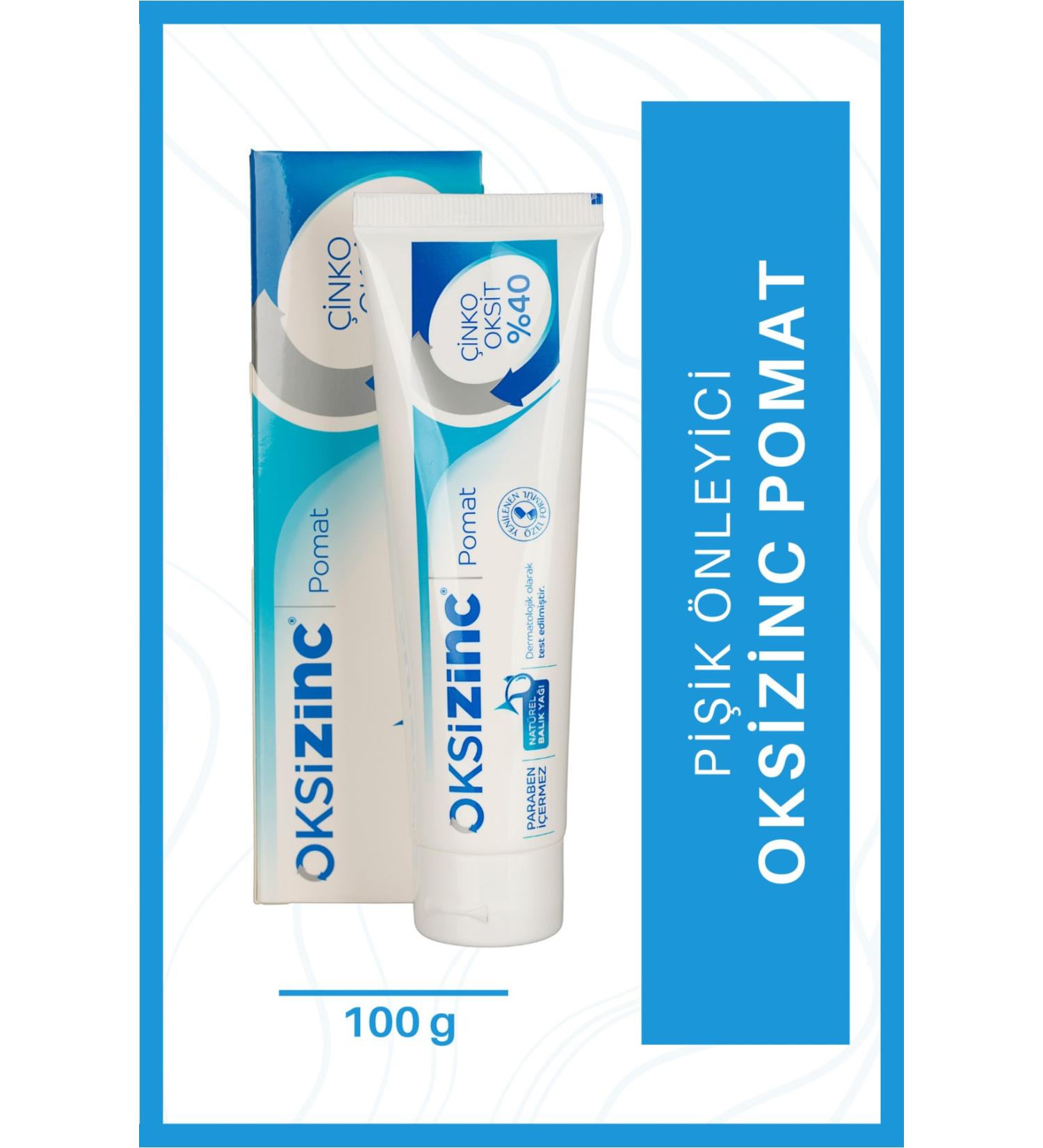 Oksizinc Diaper Rash Cream 100gram Zinc Oxide - Buy Online on GoSupps.com