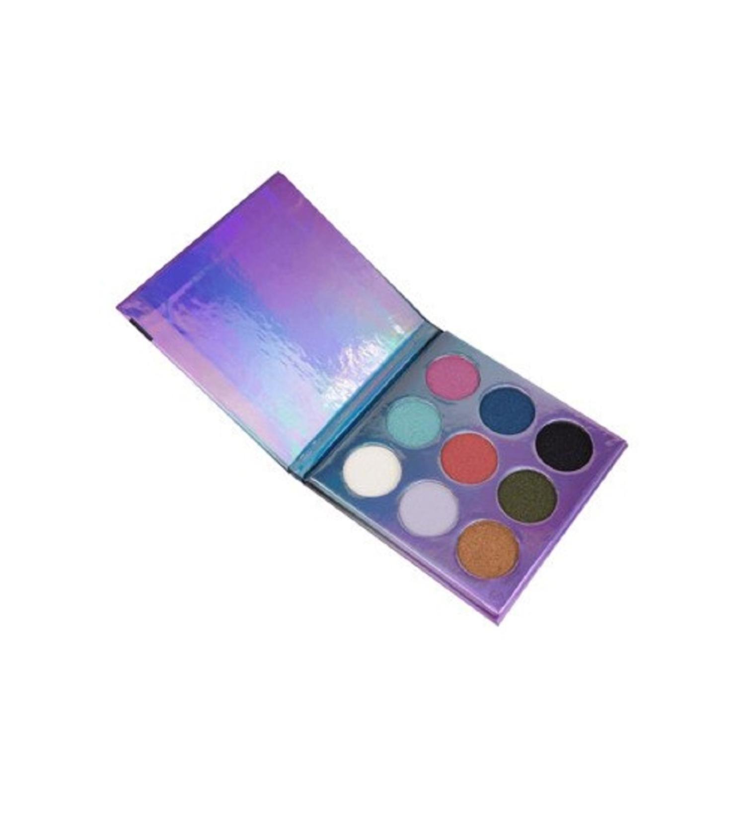 LA Colors Beauty Booklet Holographic Eyeshadow Palette
