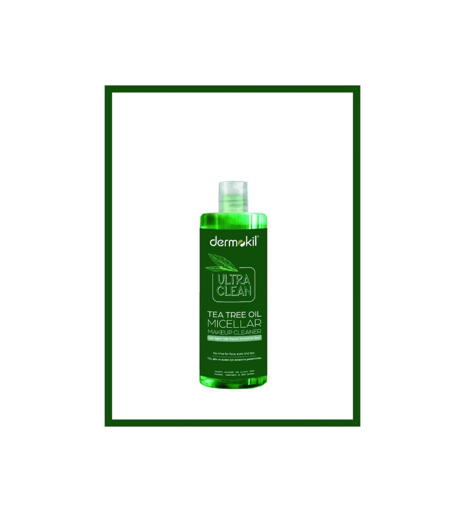 Dermokil Tea Tree Oil Make-Up Remover Micellar 400 Ml