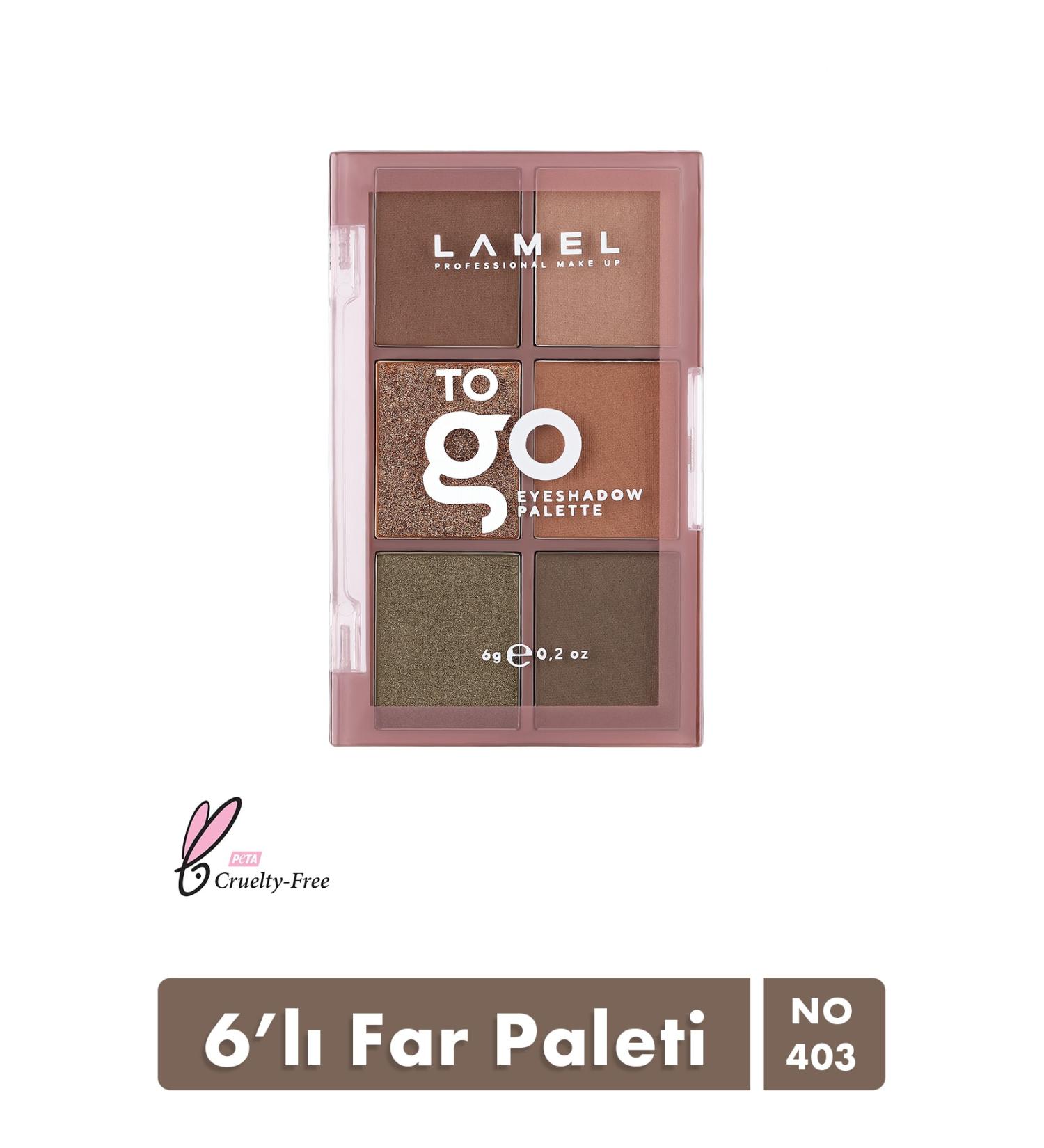 Lamel Cosmetics Lamel To Go Eyeshadow Eyeshadow Palette No 403 - Buy Online on GoSupps.com