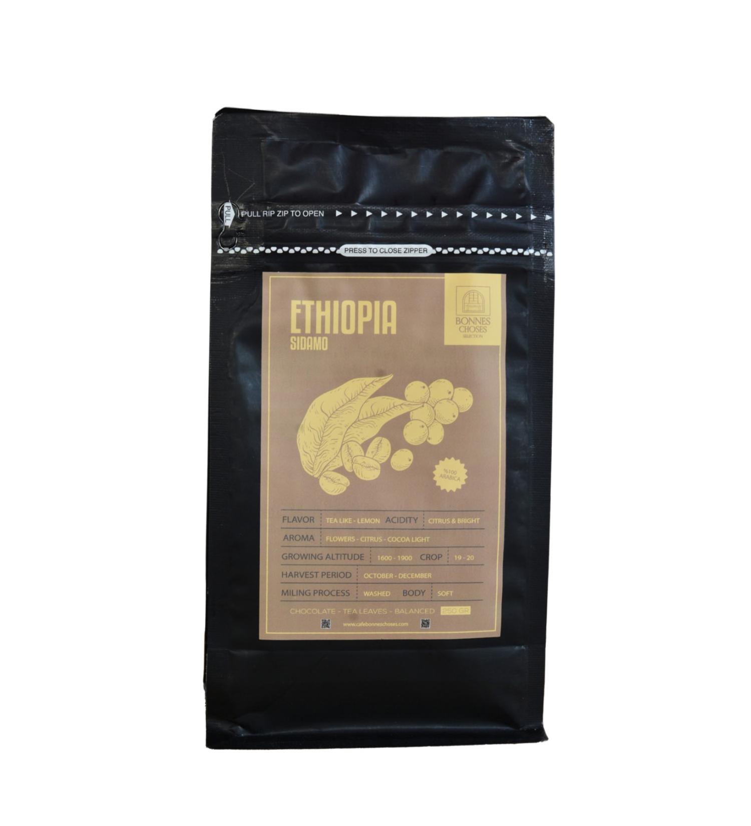 BONNES CHOSES SELECTION Ethiopia Sidamo Filter Coffee (4* 250 Gr)