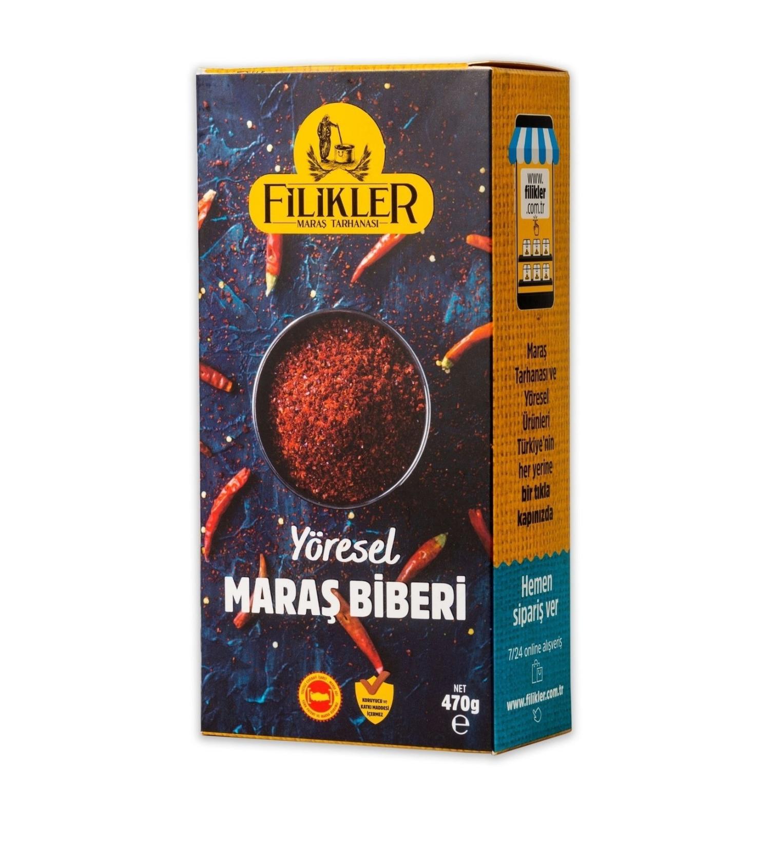 Filikler Local Mara Pepper - Silk Pepper - 470 Gr Package