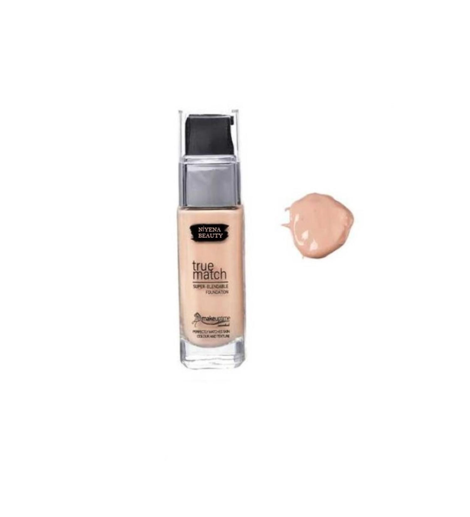 N YENABEAUTY True Match Glass Foundation 30 Ml Light Tone