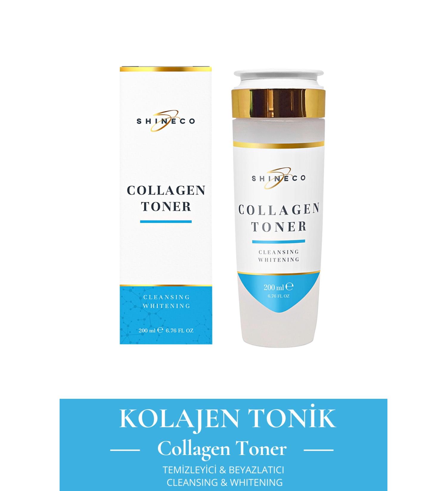 Shineco - Collagen Toner 200ml - Collagen Toner - Buy Online on GoSupps.com