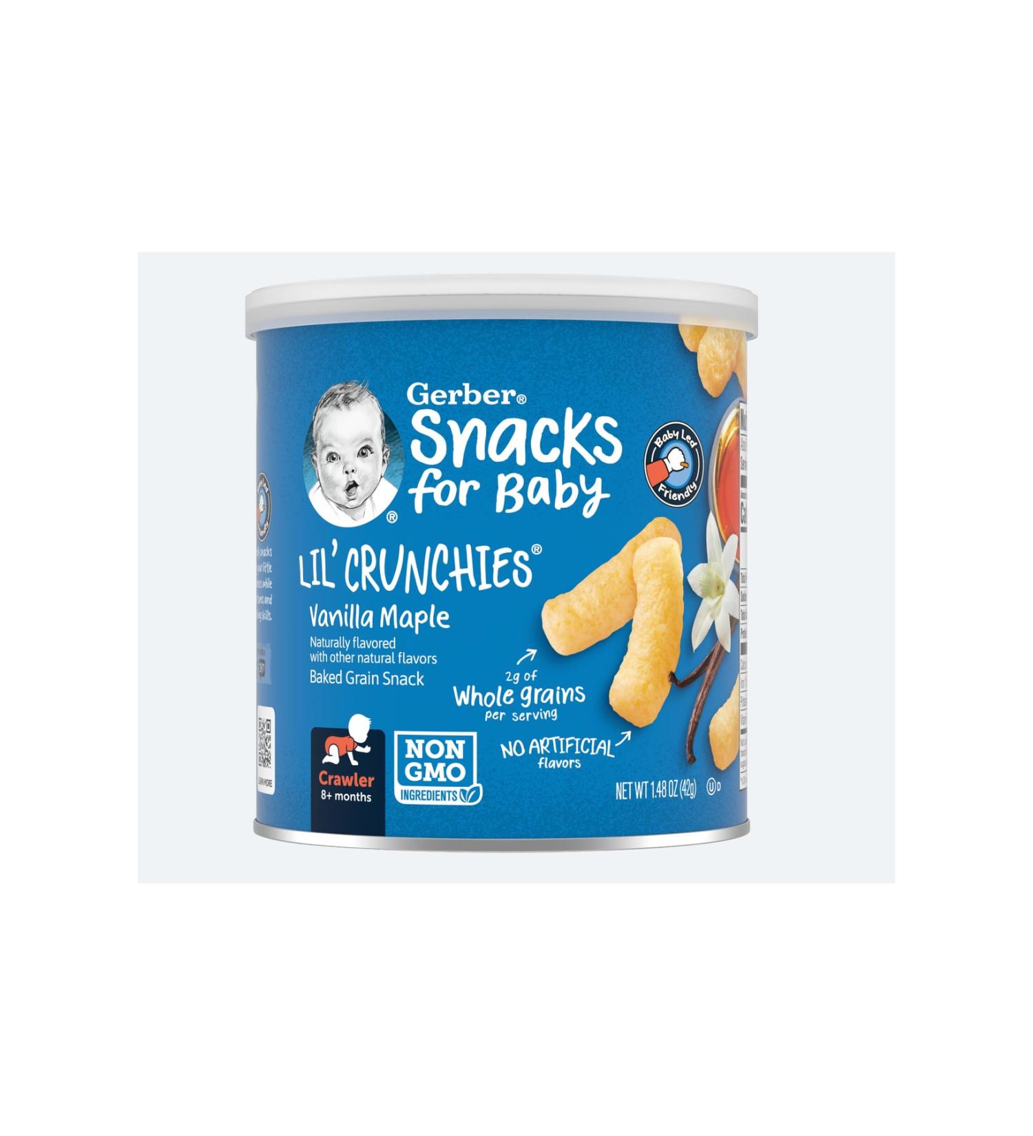 Gerber Lil Crunchies Vanilla Maple Snacks 42 gr.
