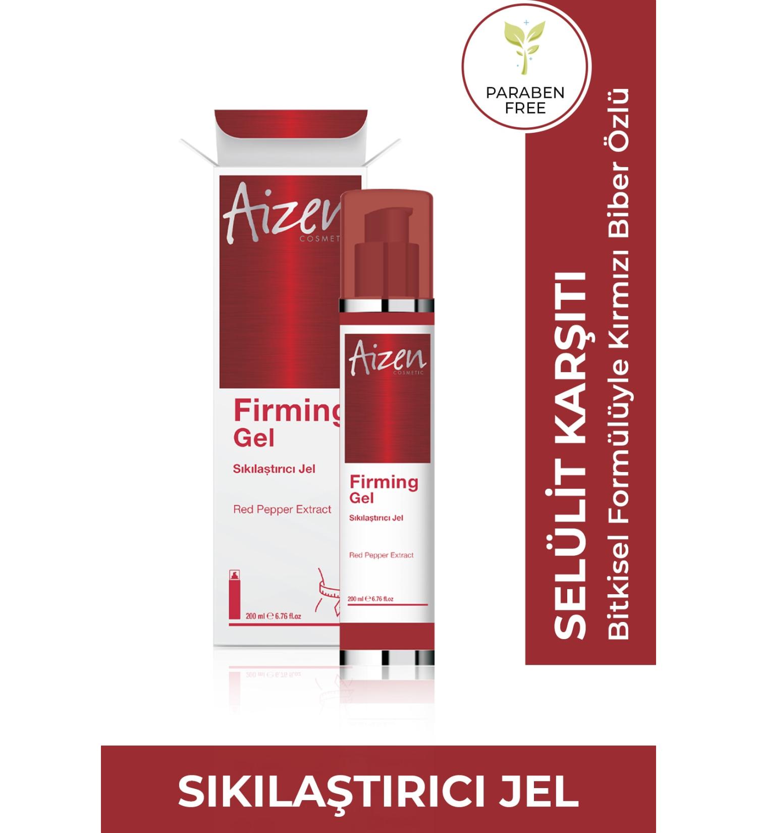 Aizen Firming Gel - Cellulite Areas - Belly - Legs - Arms - Abdomen - 200 ml - Buy Online on GoSupps.com