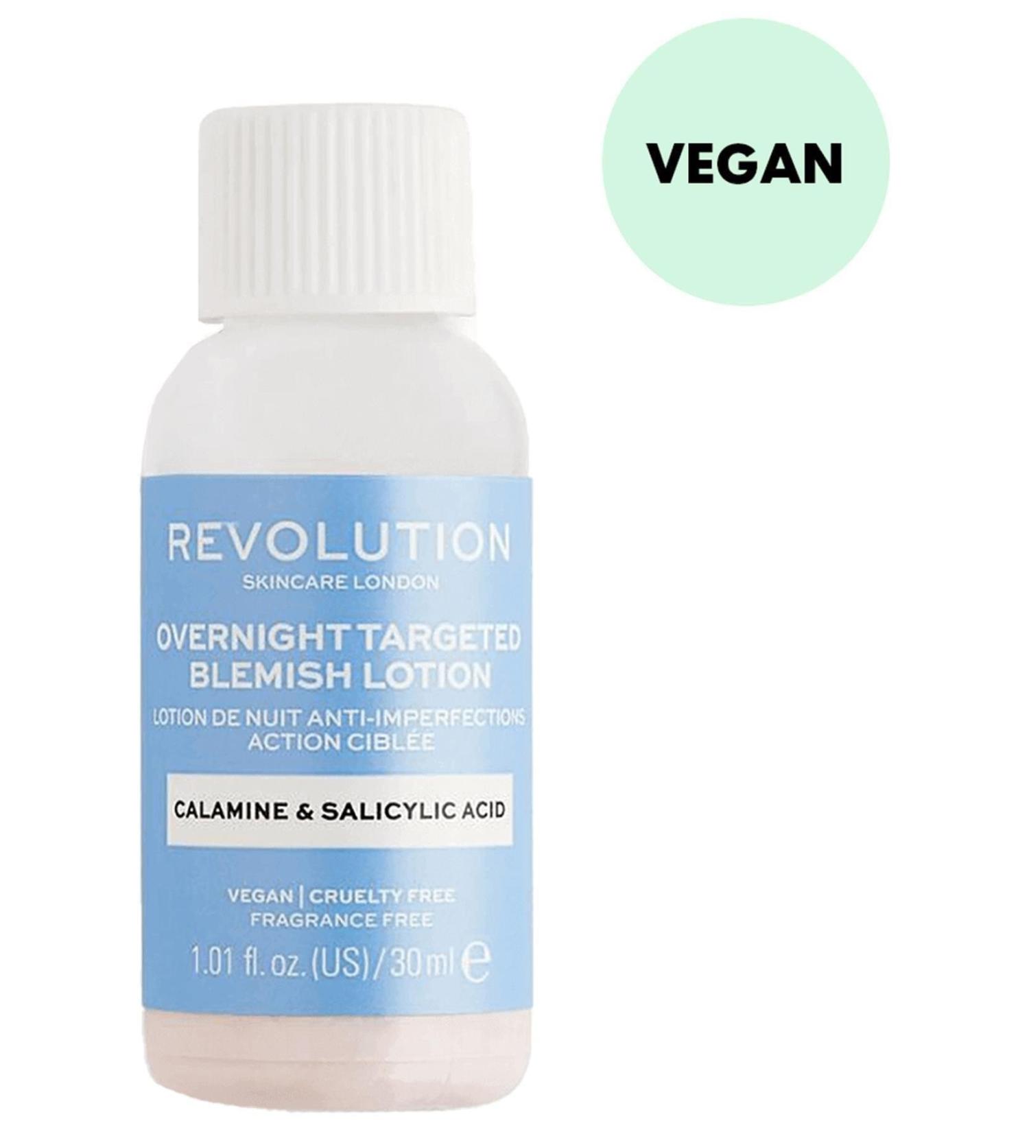 Revolution Skincare Night Lotion That Dries Excess Sebum and Balances the Skin (30 Ml)