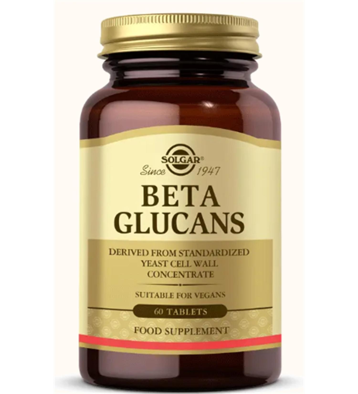 Solgar Beta 1 3 Glucans 60 Tabs