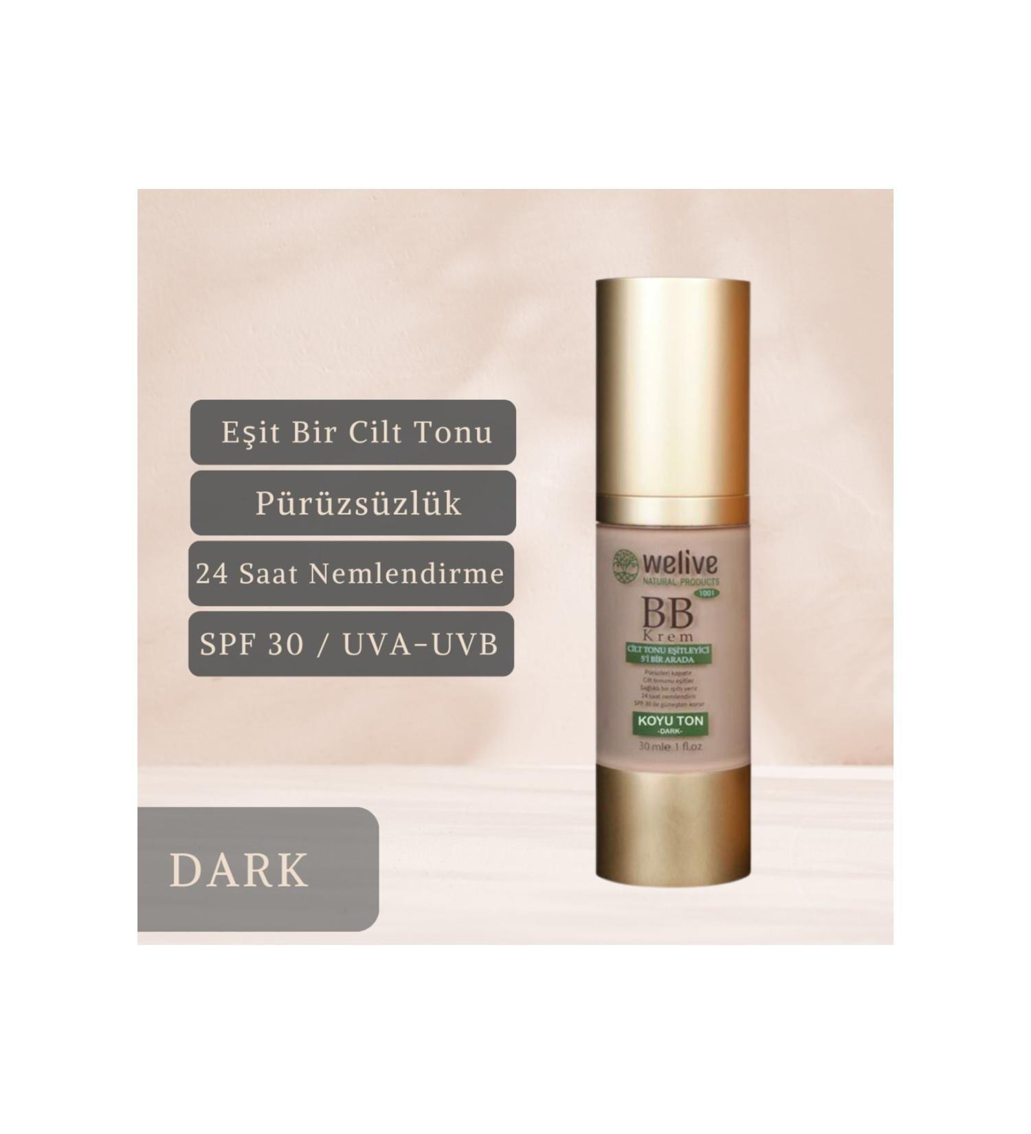 Welive Welive BB Cream Dark / Dark Tone - 30 ml