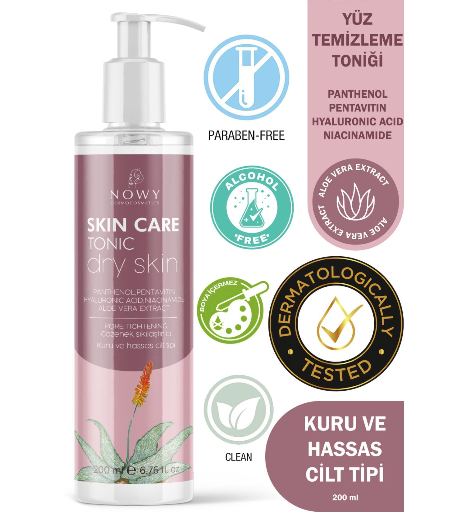 nowy Anti-Blackhead Skin Tone Corrector Pore Tightener Moisture Balancing Toner 200ml - Buy Online on GoSupps.com