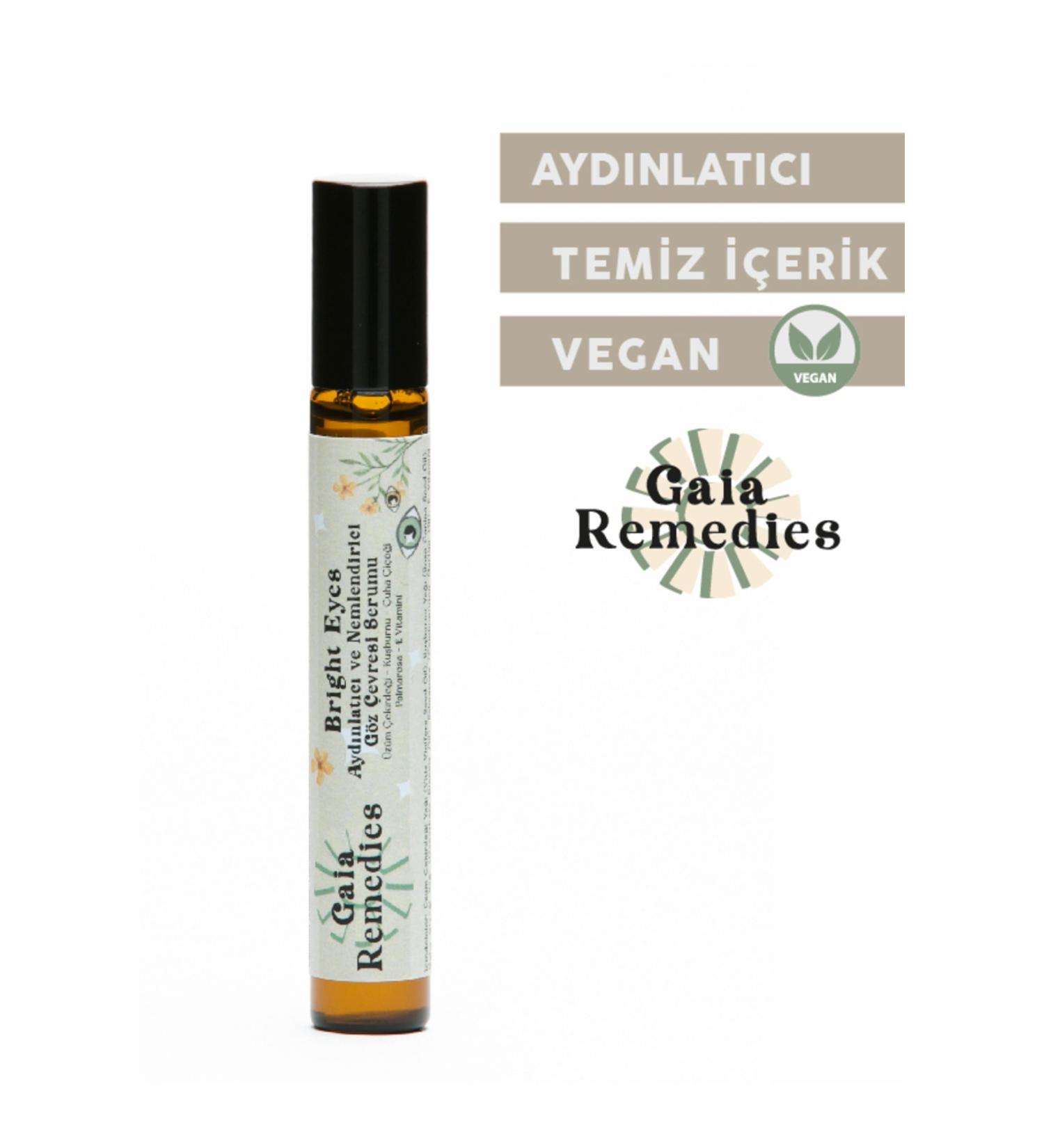 Gaia Remedies Bright Eyes Brightening and Moisturizing Eye Serum - Buy Online on GoSupps.com