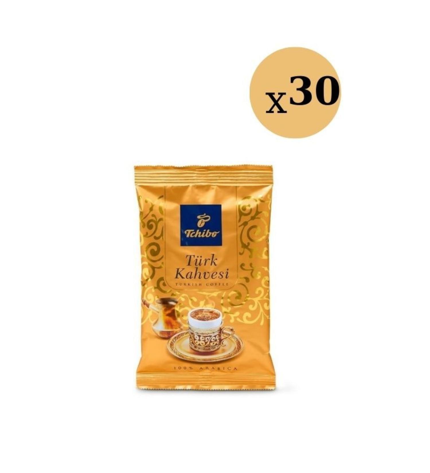 Tchibo Turkish Coffee 100 Gr * 30 Packs (3 Kg)