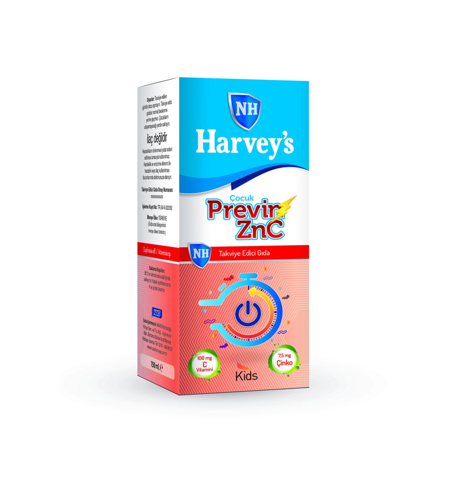 Nurse Harvey's Previn Znc Kids 150 ml - Buy Online on GoSupps.com