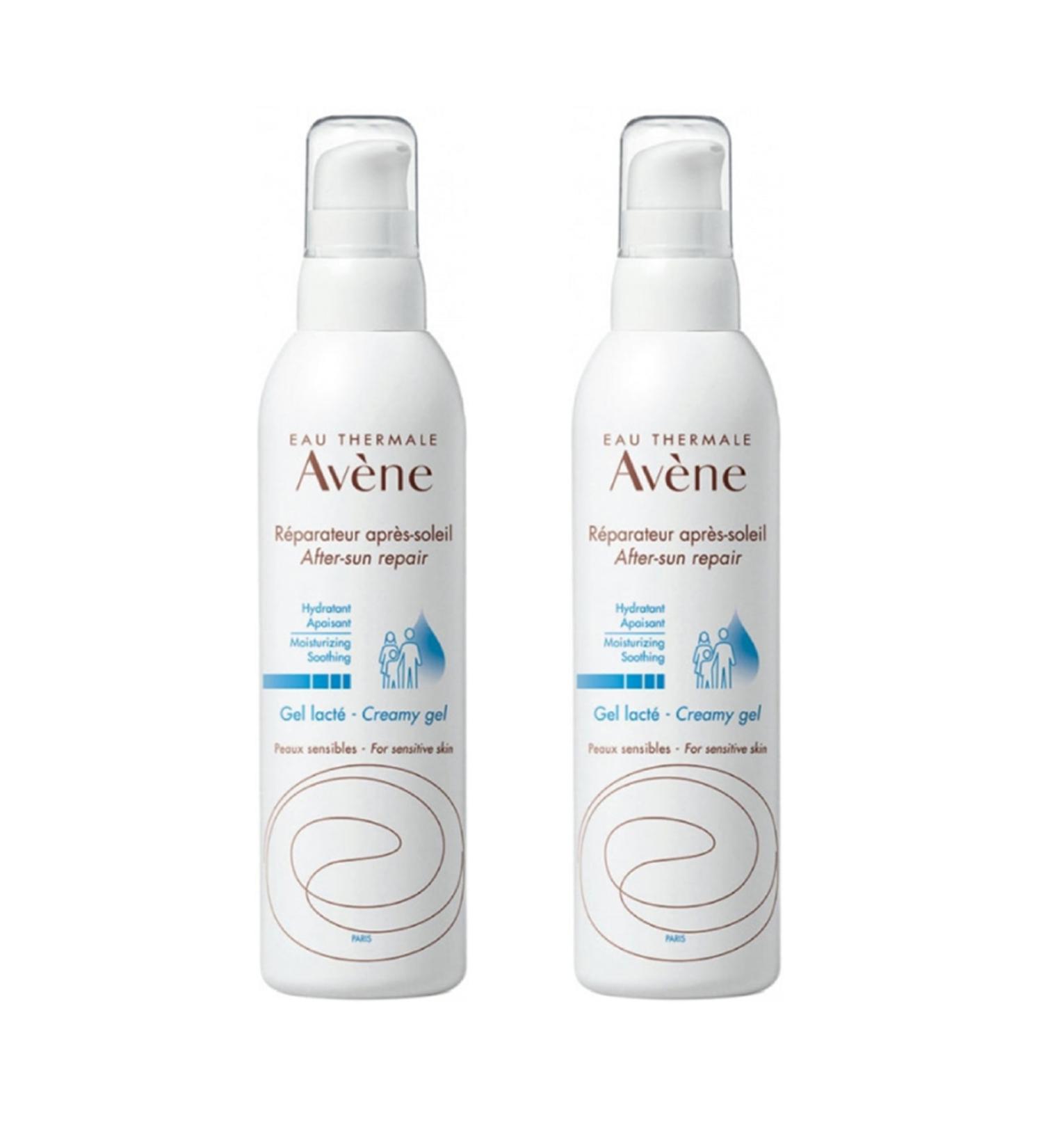 Avene After Sun Repair Moisturizing Lotion 200 ml x2