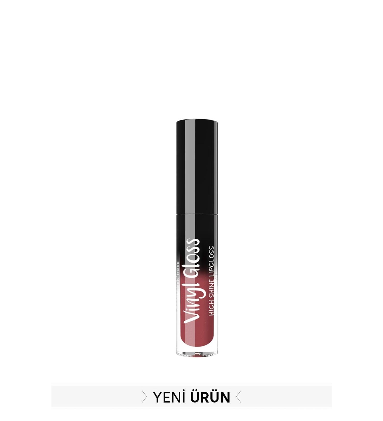 Golden Rose Lip Gloss - Vinyl Gloss High Shine Lipgloss No: 10 8691190390402